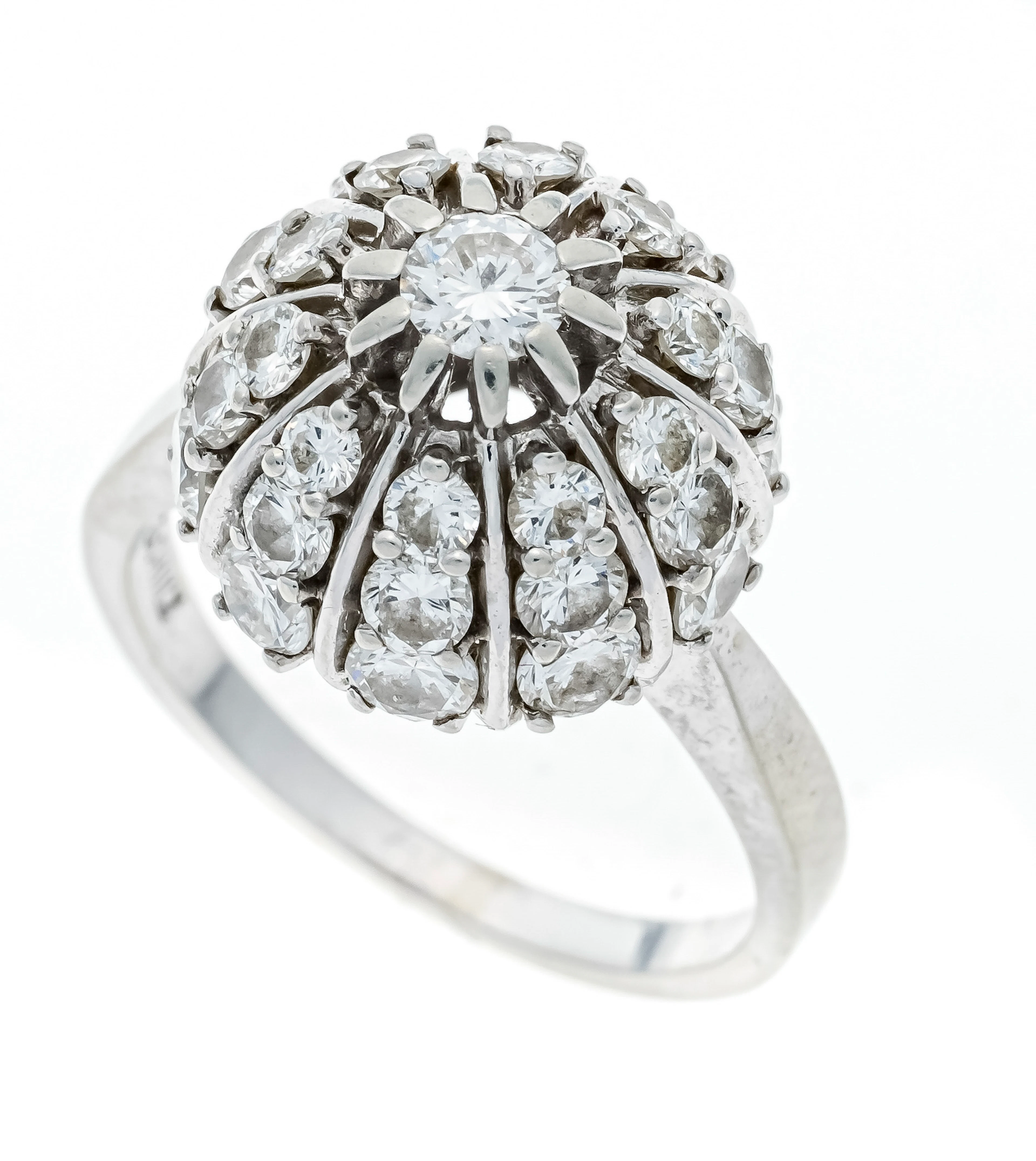 Kuppel Brillant-Ring WG 750/000 m
