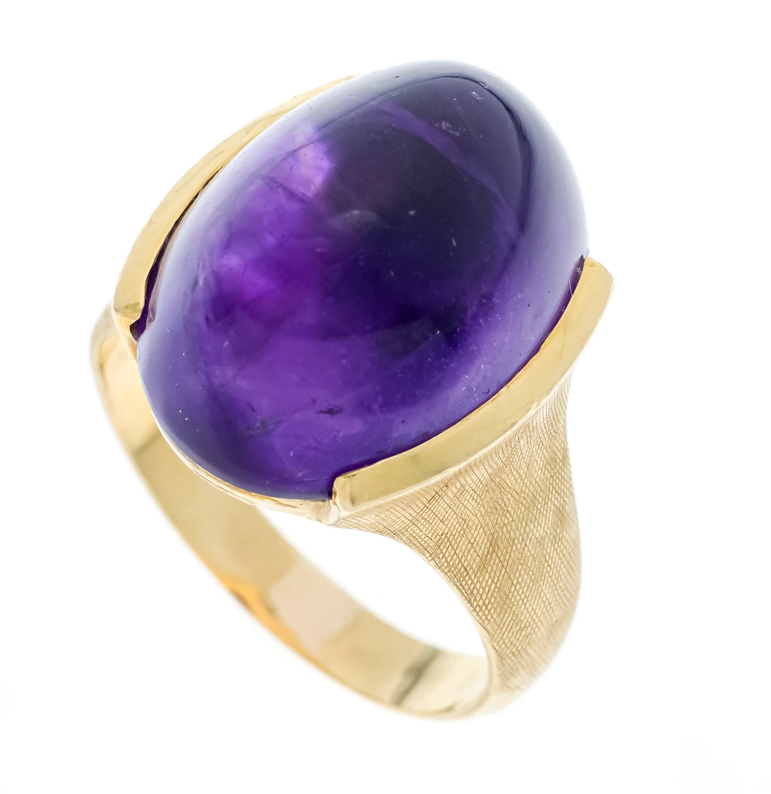 Edelstein-Ring GG 750/000 mit ein