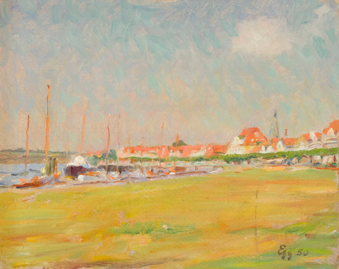 Ewald Egg (1884-1955), stud. in H