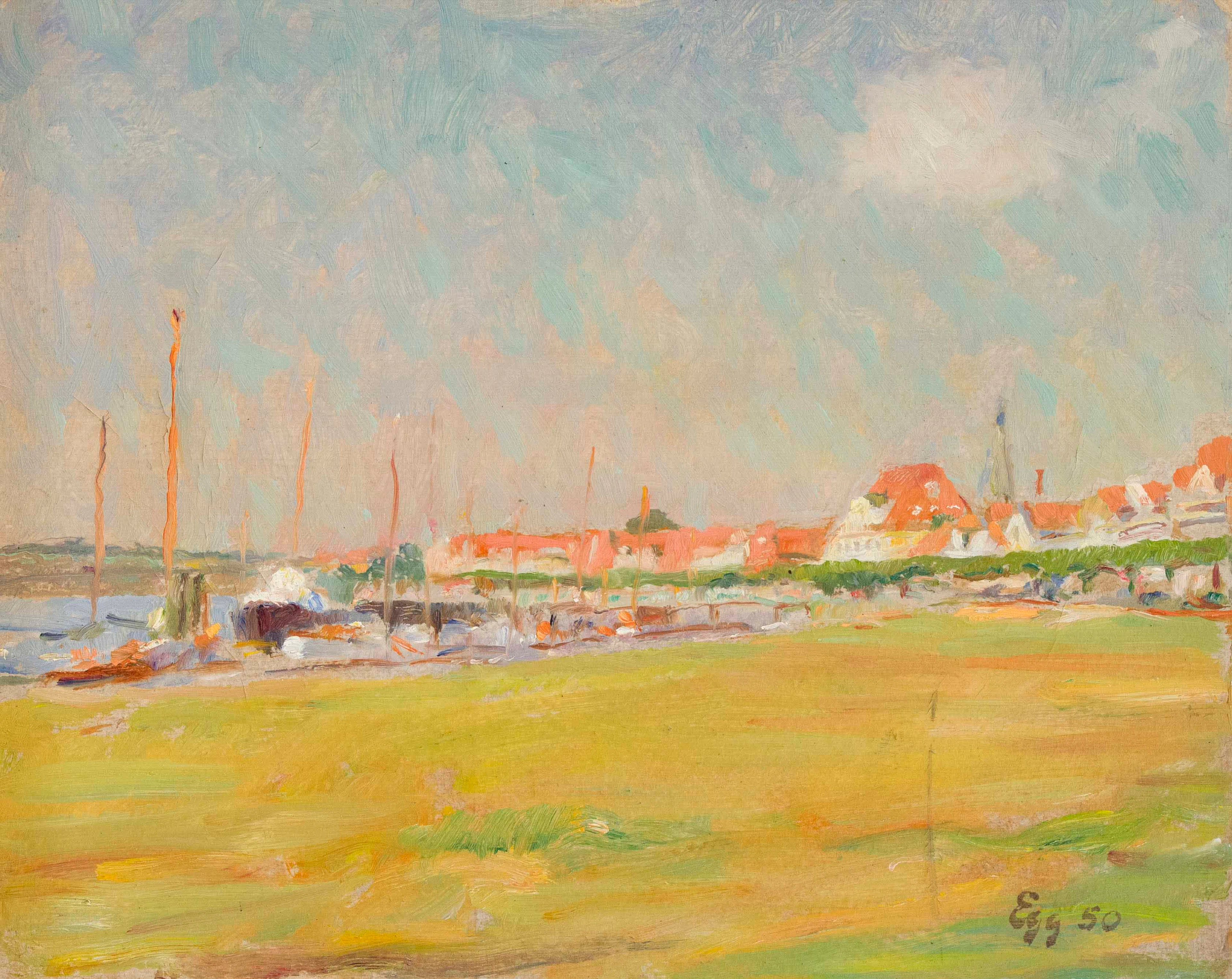 Ewald Egg (1884-1955), stud. in H