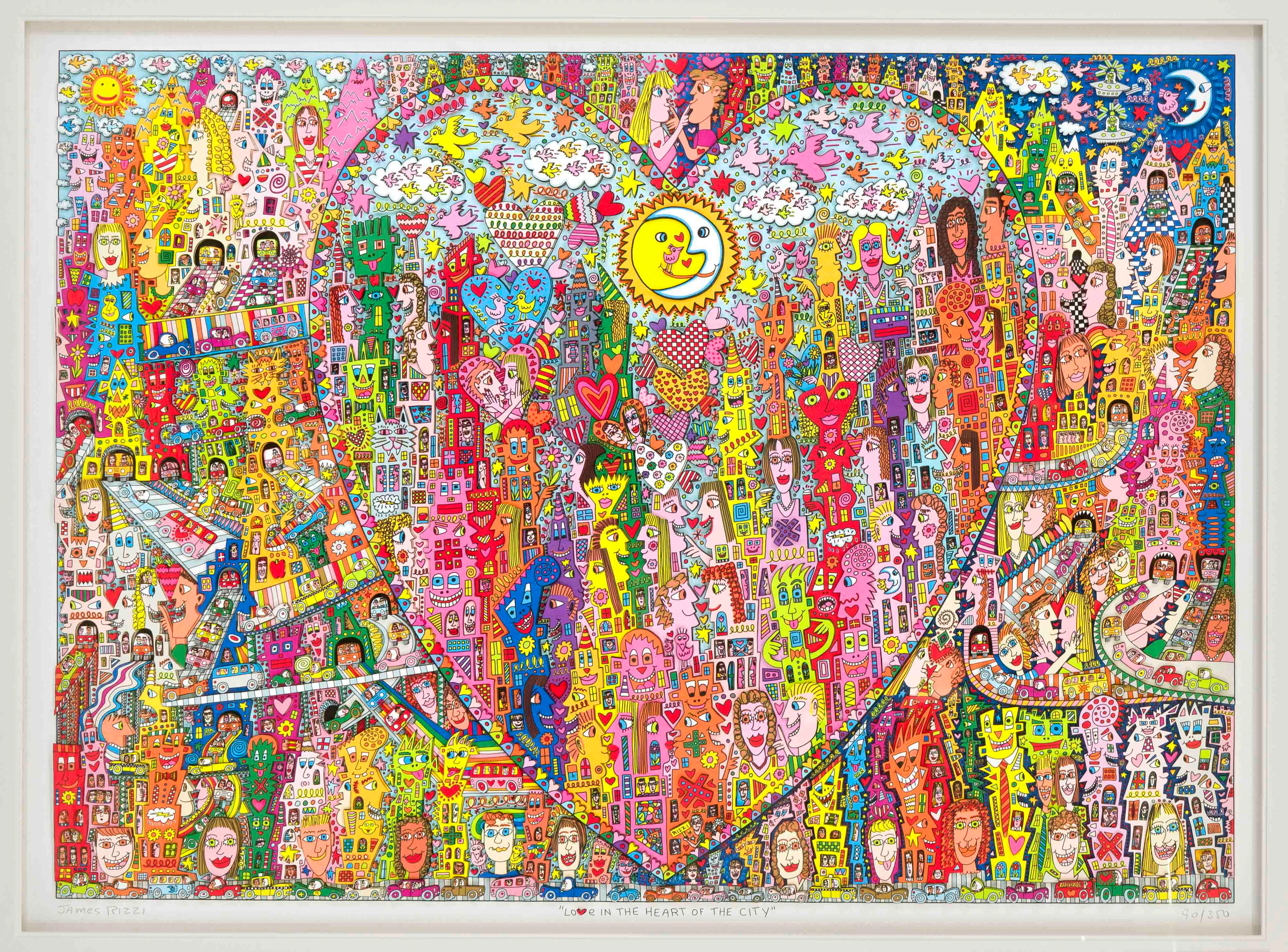 James Rizzi (1950-2011), 'Love is