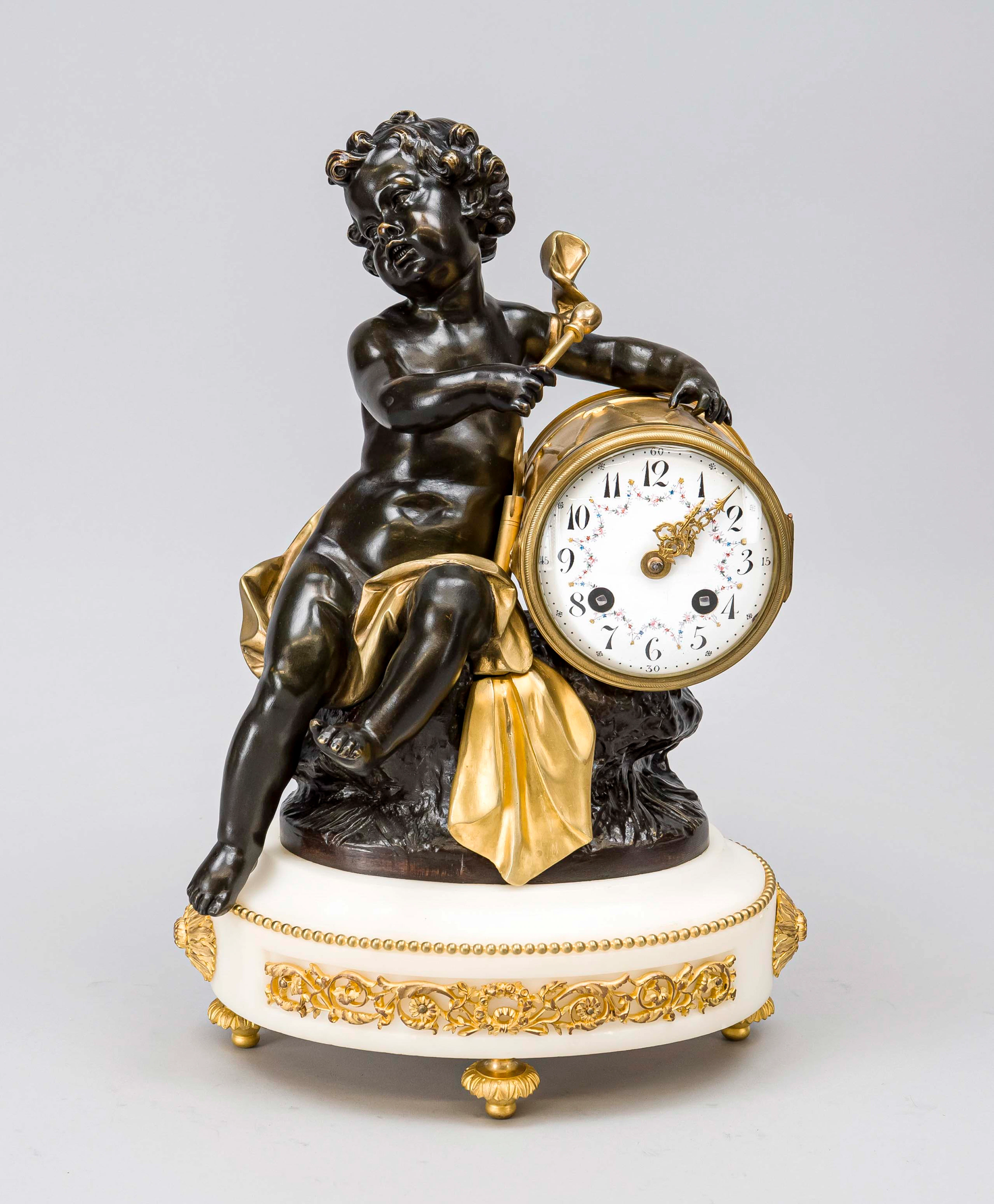 Empire - Figurenpendule, um 1870