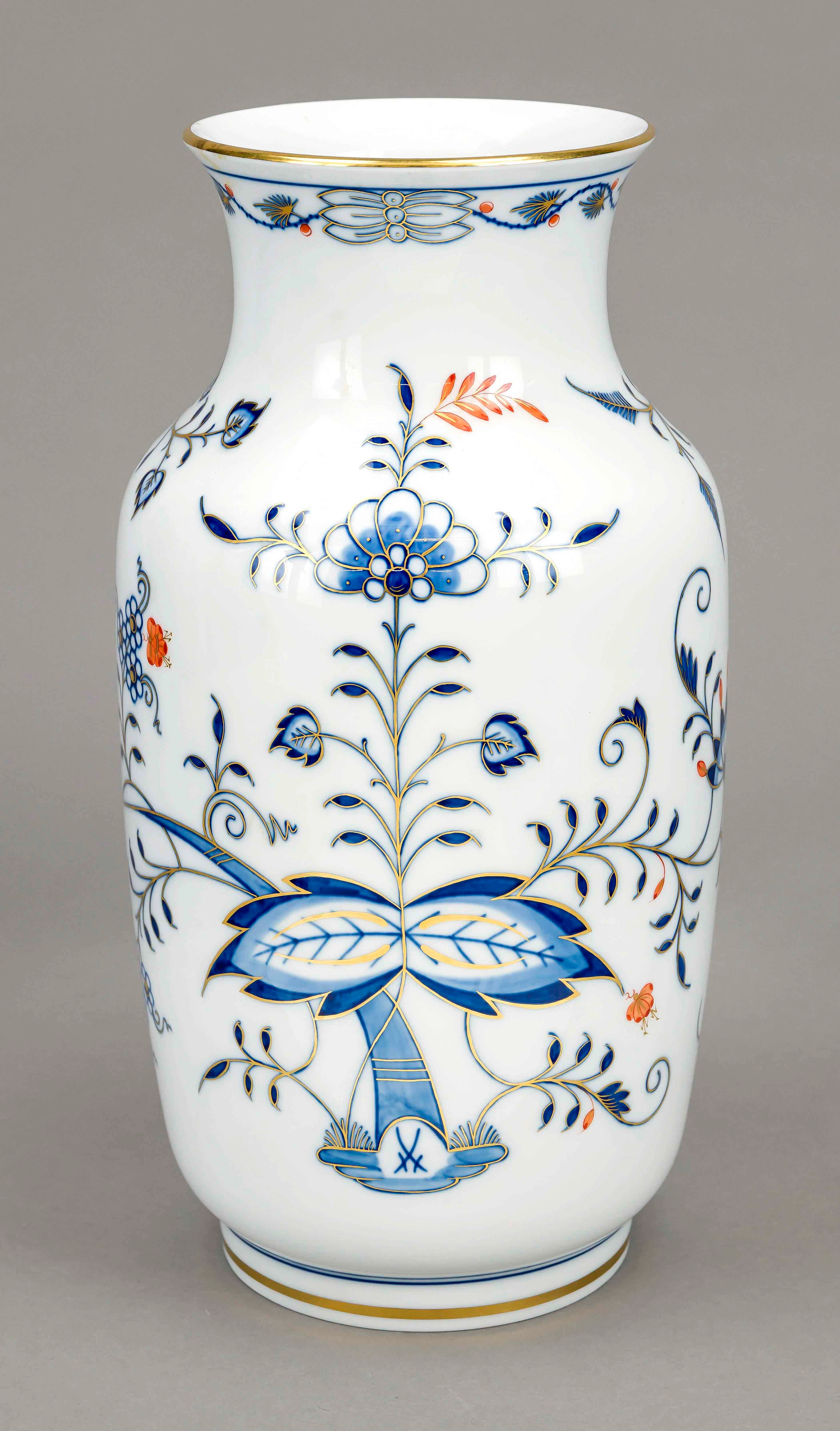 Große Vase, Meissen, 20. Jh., 1.