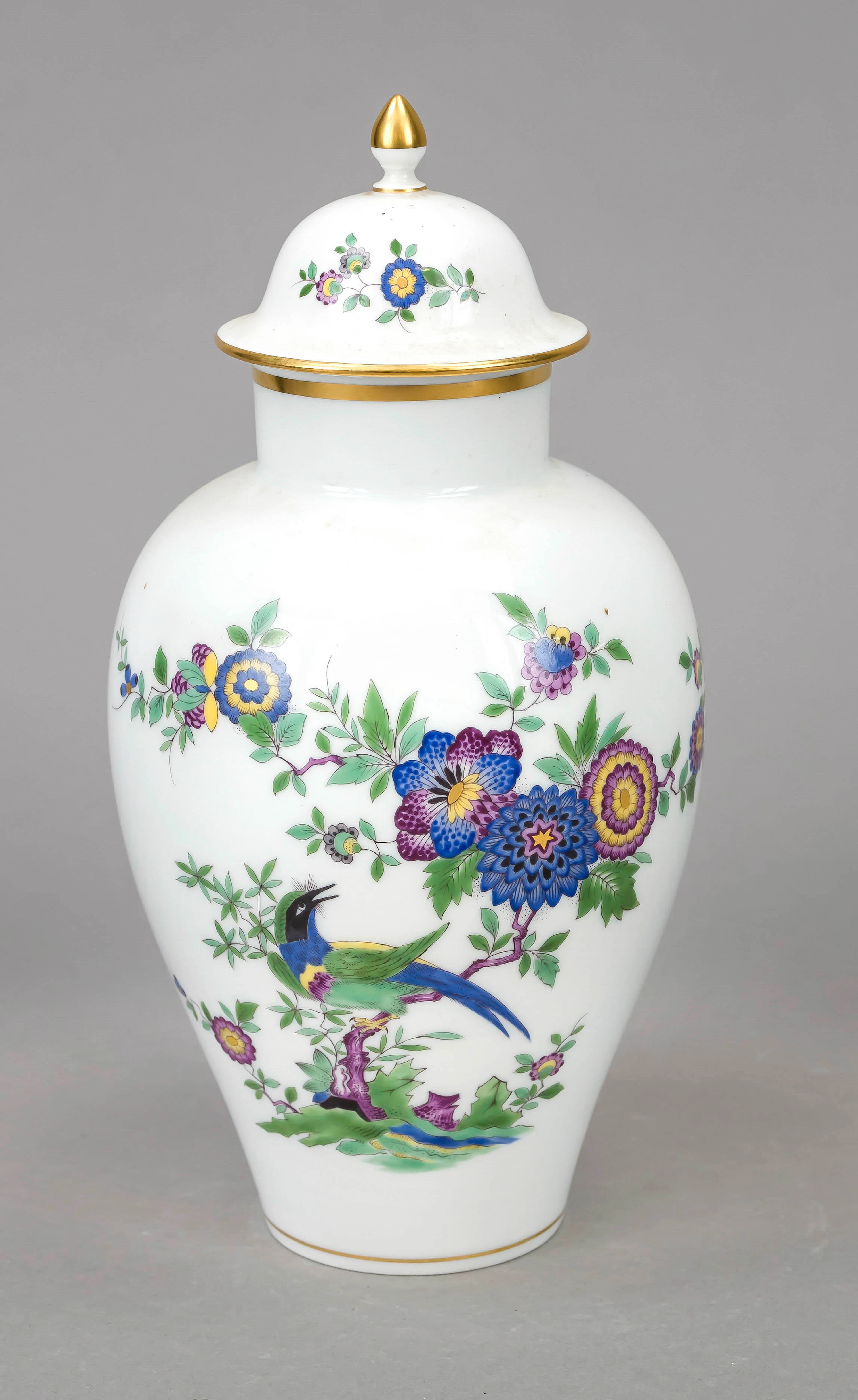 Deckelvase, Meissen, Marke nach 1