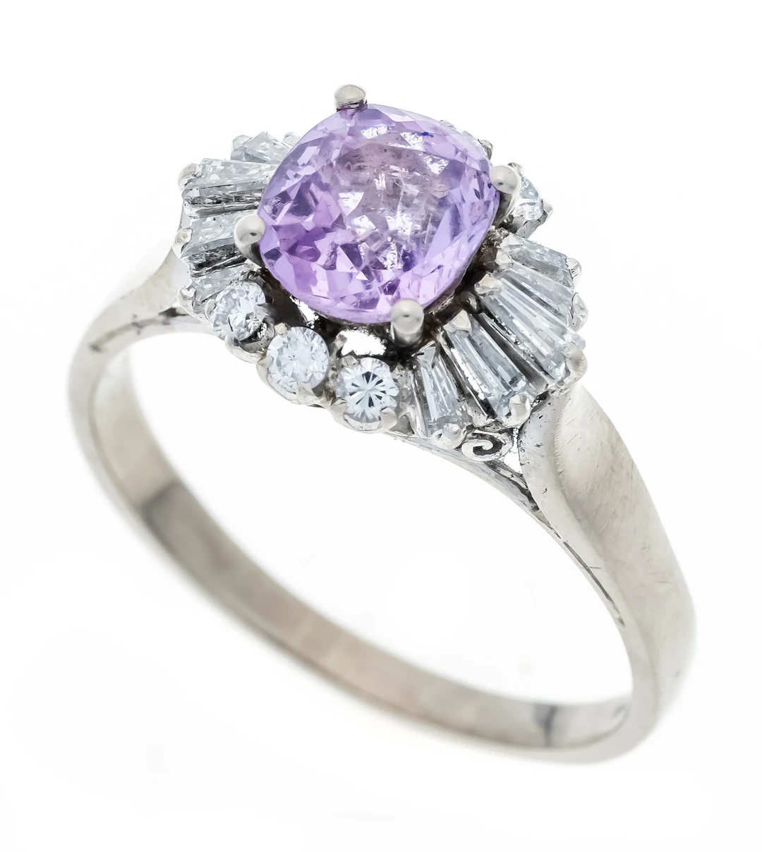 Saphir-Ring GG/WG 585/000 mit ein