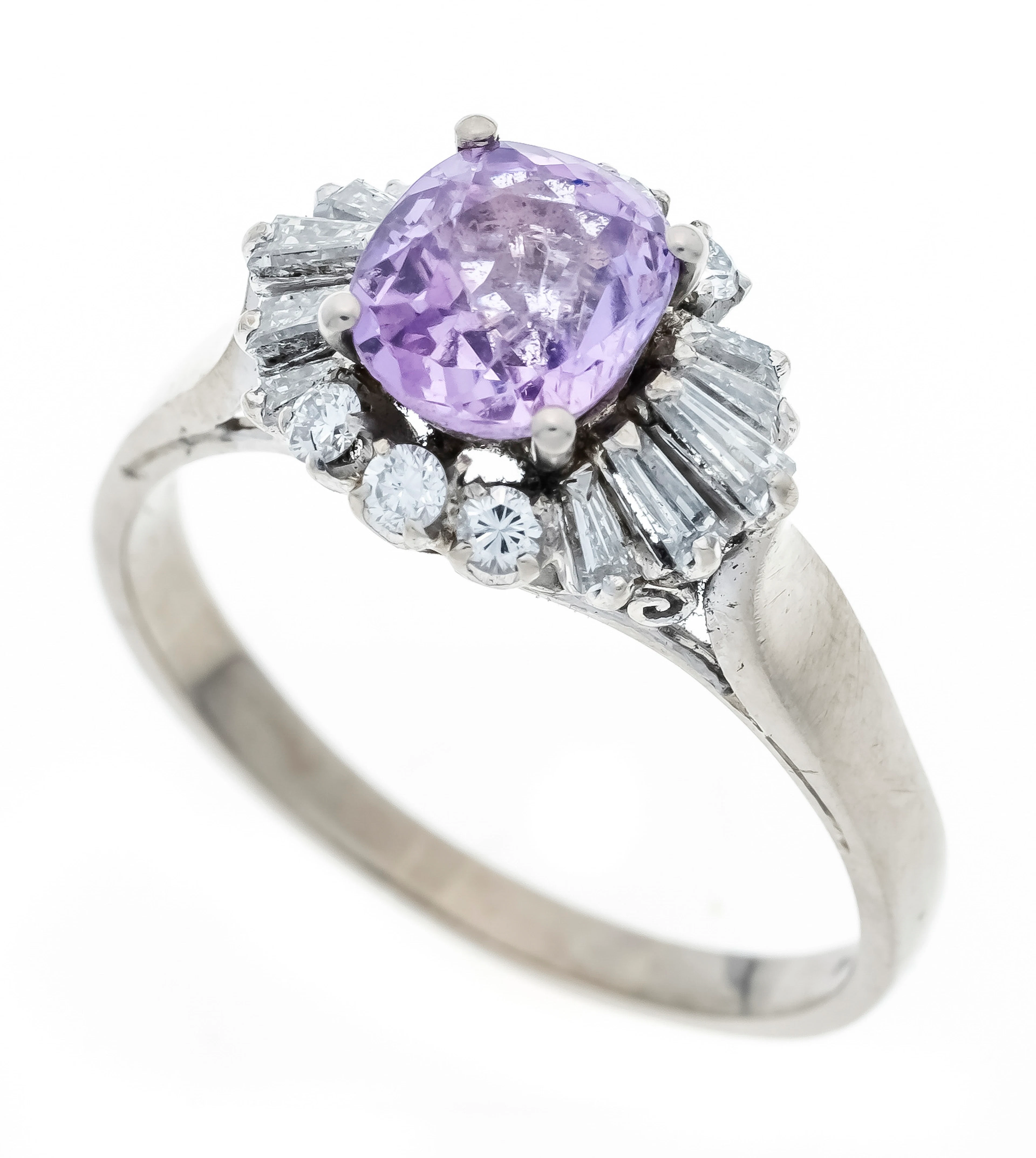 Saphir-Ring GG/WG 585/000 mit ein