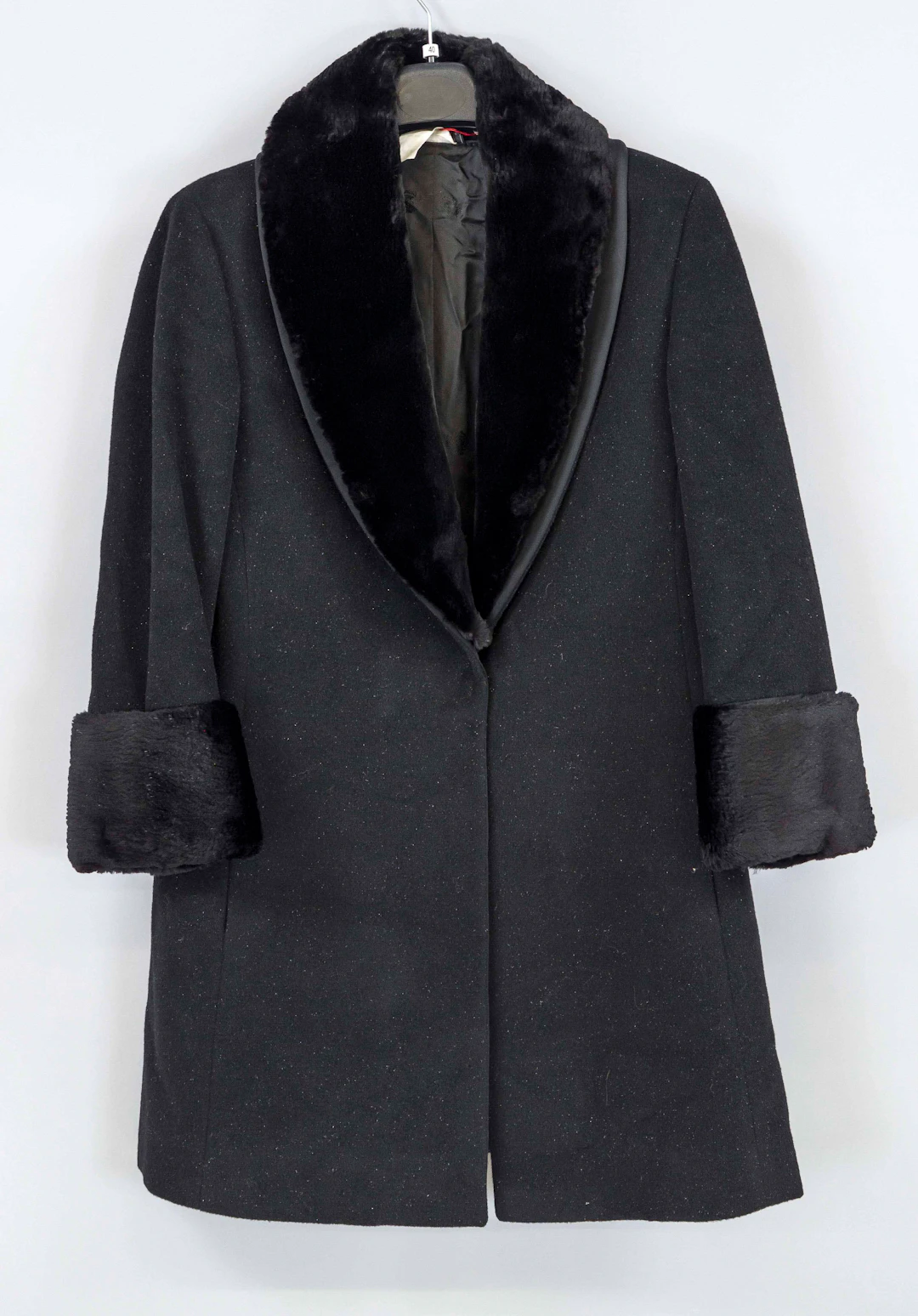 Versace, Vintage Kurzmantel, schw