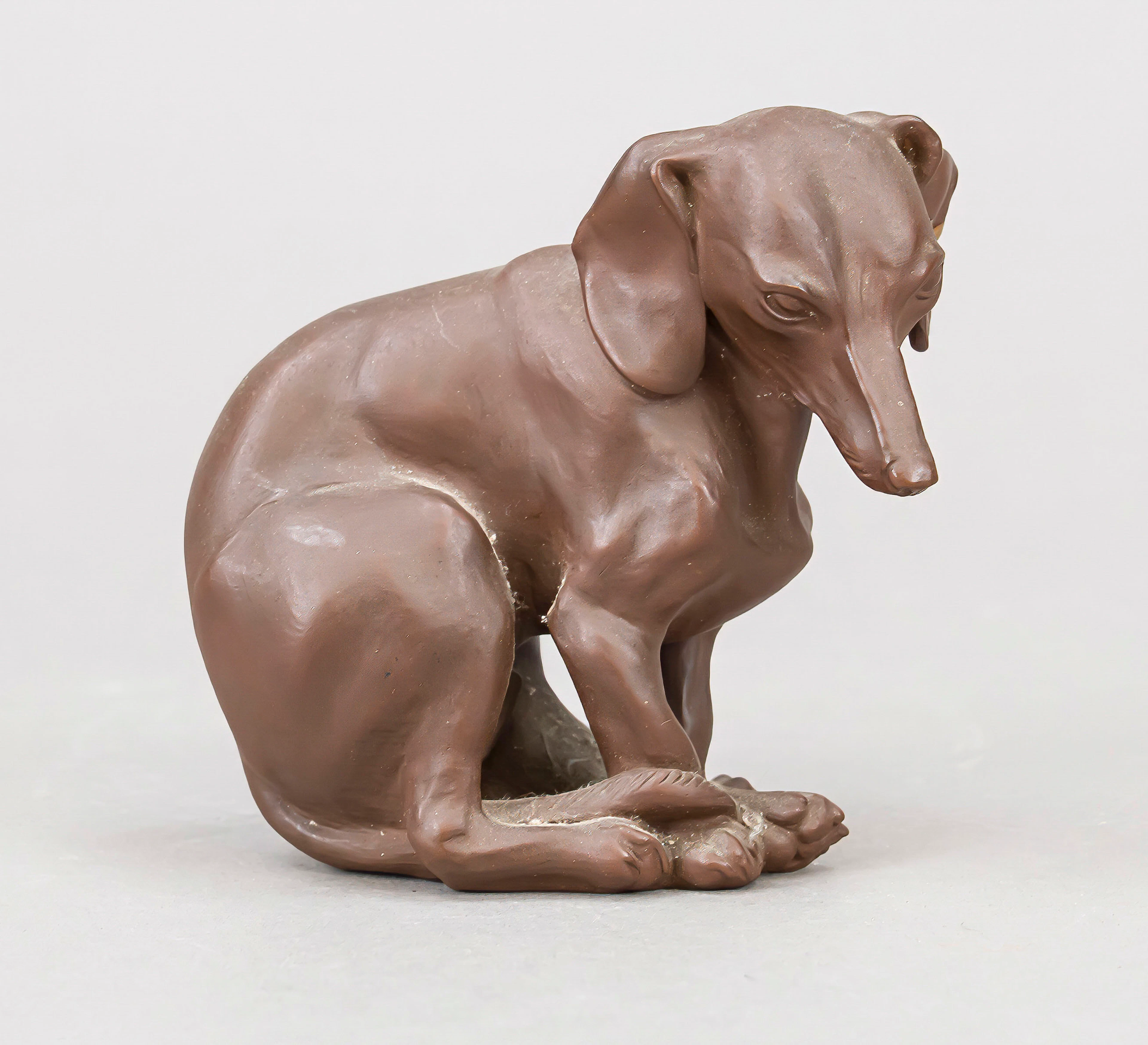 Dachshund, Meissen, Böttger-Stein