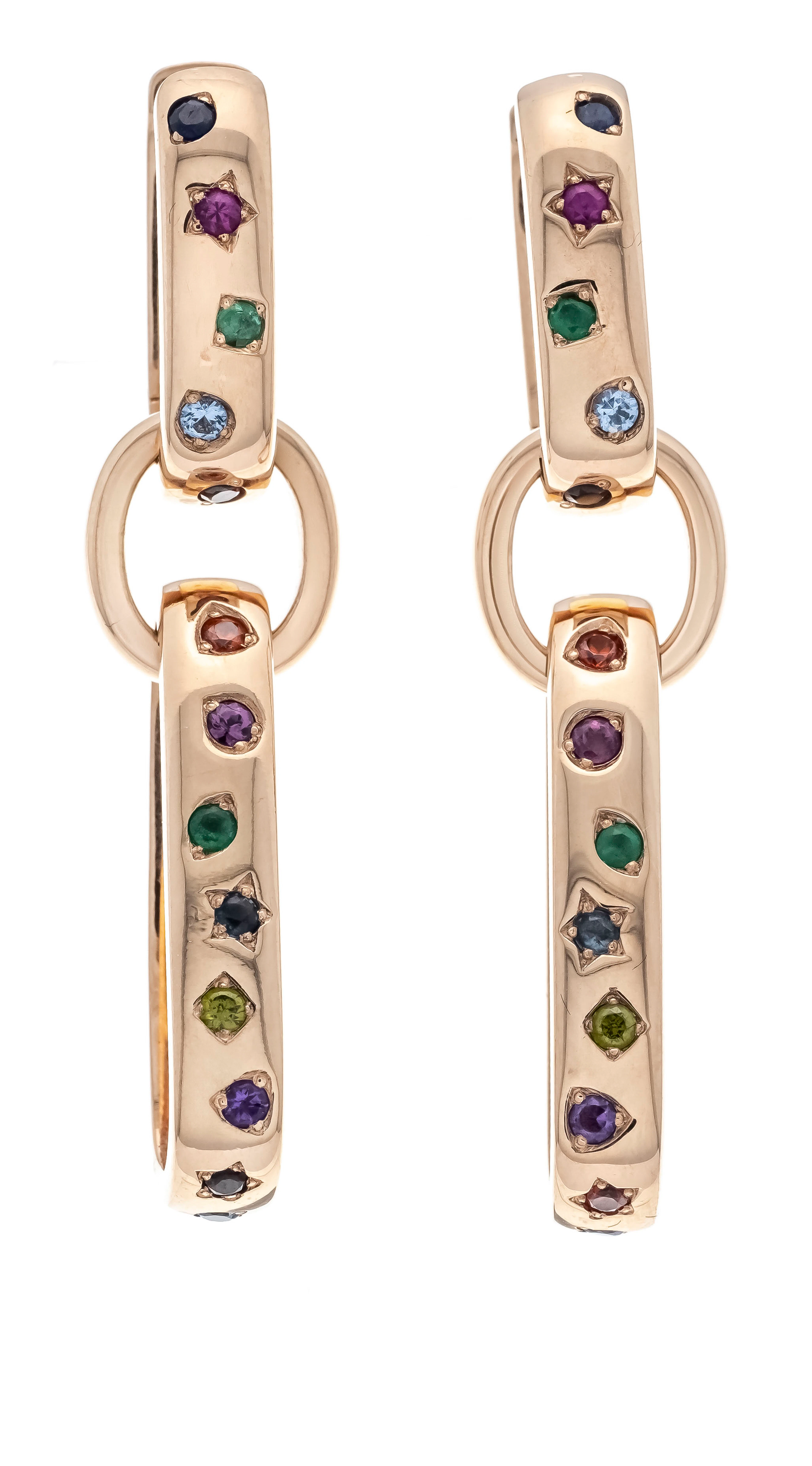 Fa. Pomellato Multicolor-Ohrringe