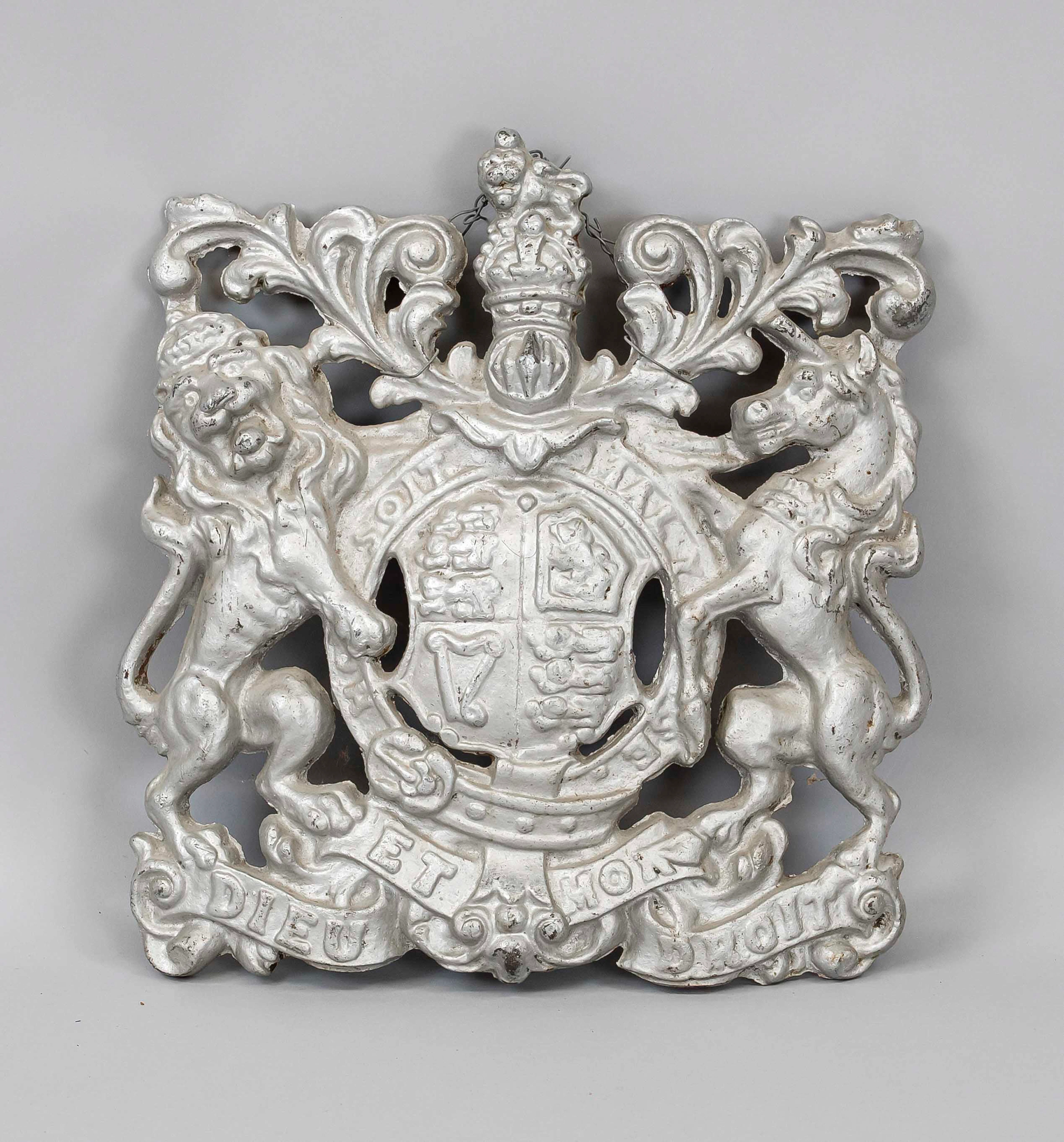 Wandrelief königliches Wappen von