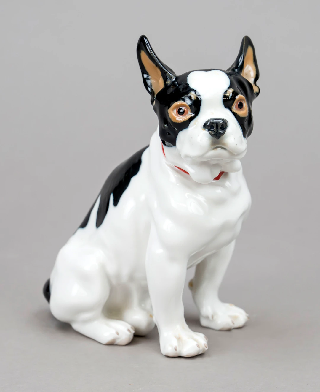 Zwergbulldogge, Meissen, Marke na