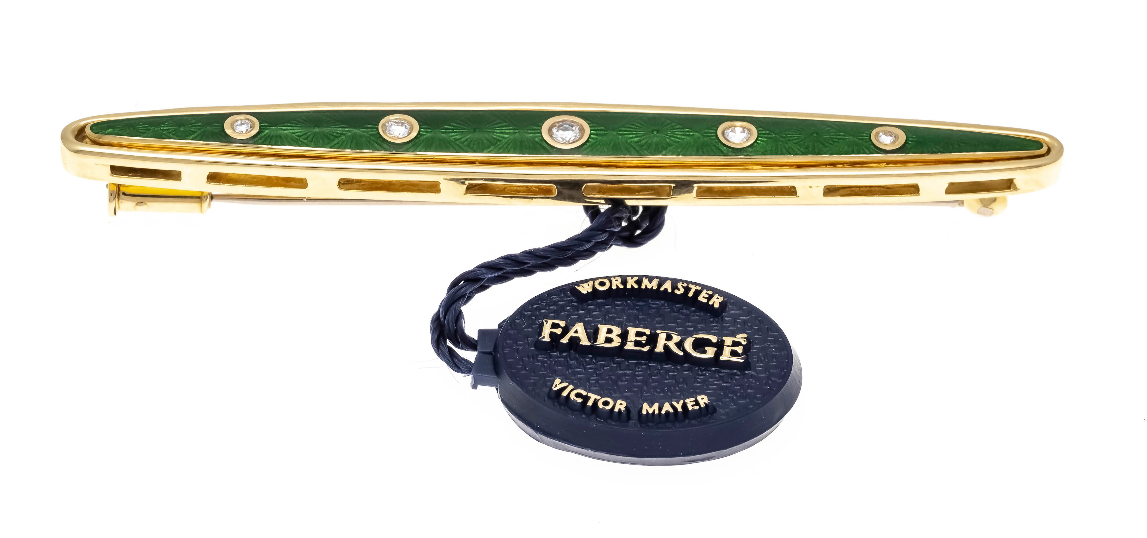 Fabergé Emaille-Brillant-Stabnadel