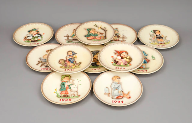 12 Hummelteller, Goebel, Rödental