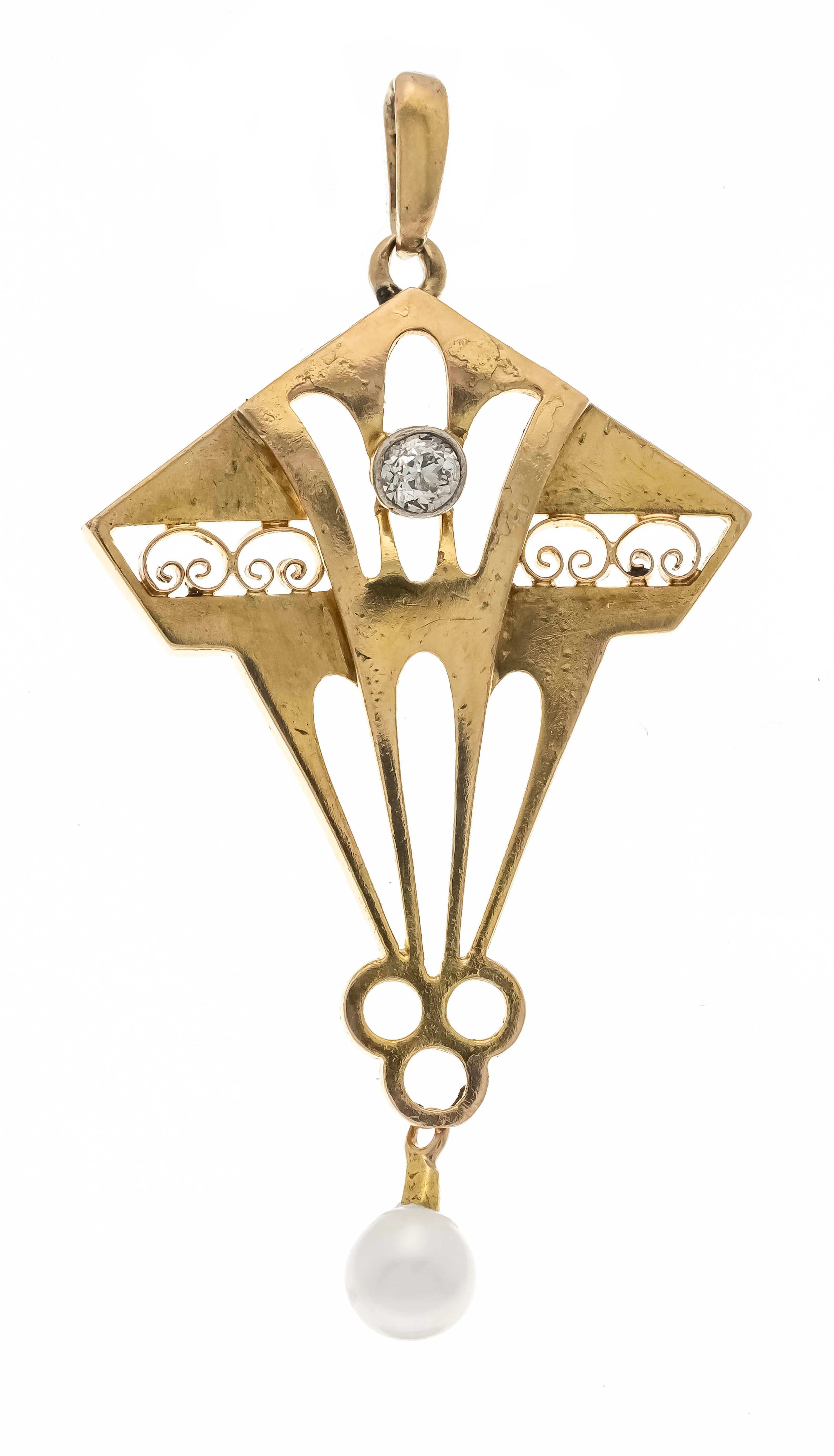 Jugendstil-Anhänger GG/WG 585/000