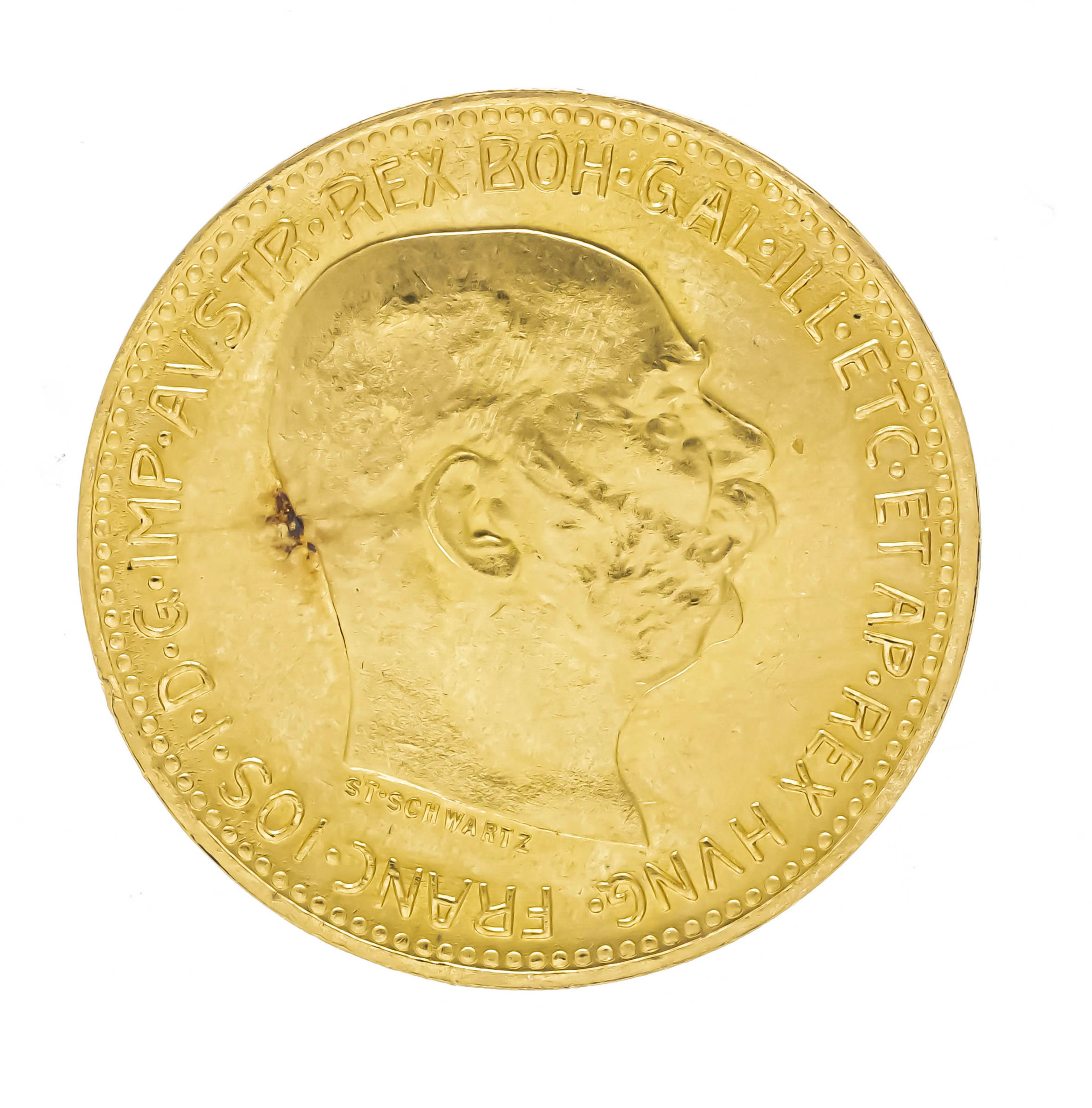 Goldmünze 20 Kronen, Österreich-U