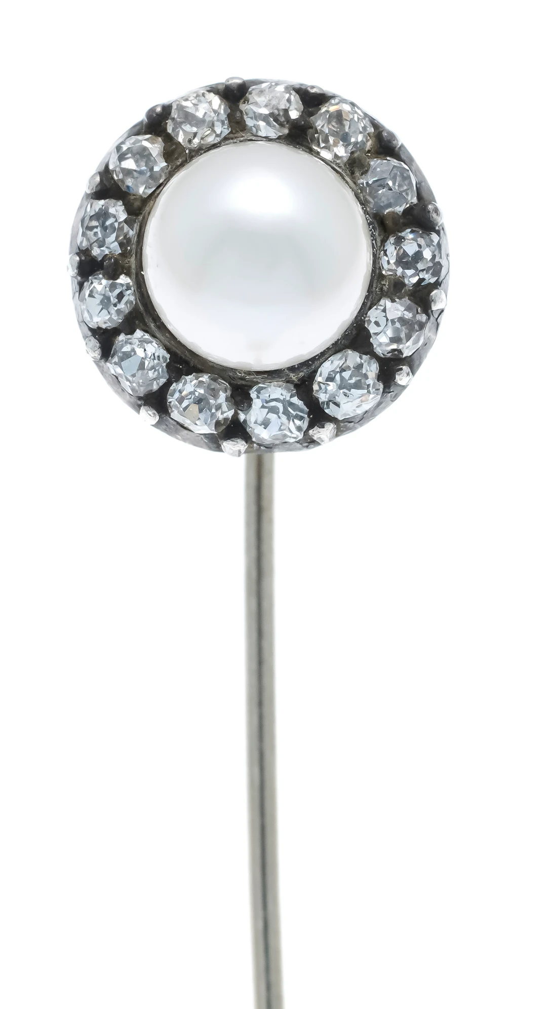 Perlen-Diamant-Anstecknadel Nadel