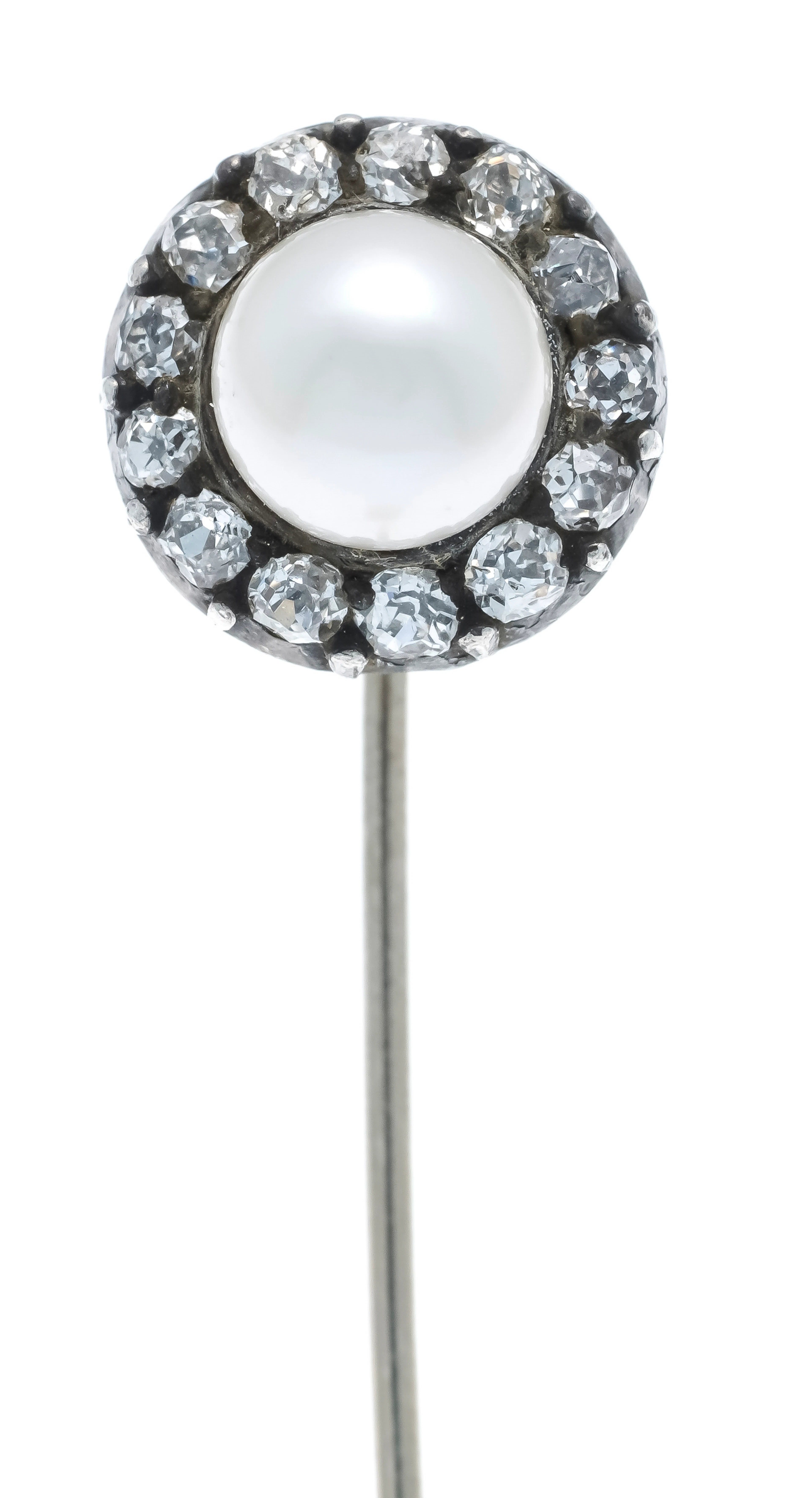 Perlen-Diamant-Anstecknadel Nadel