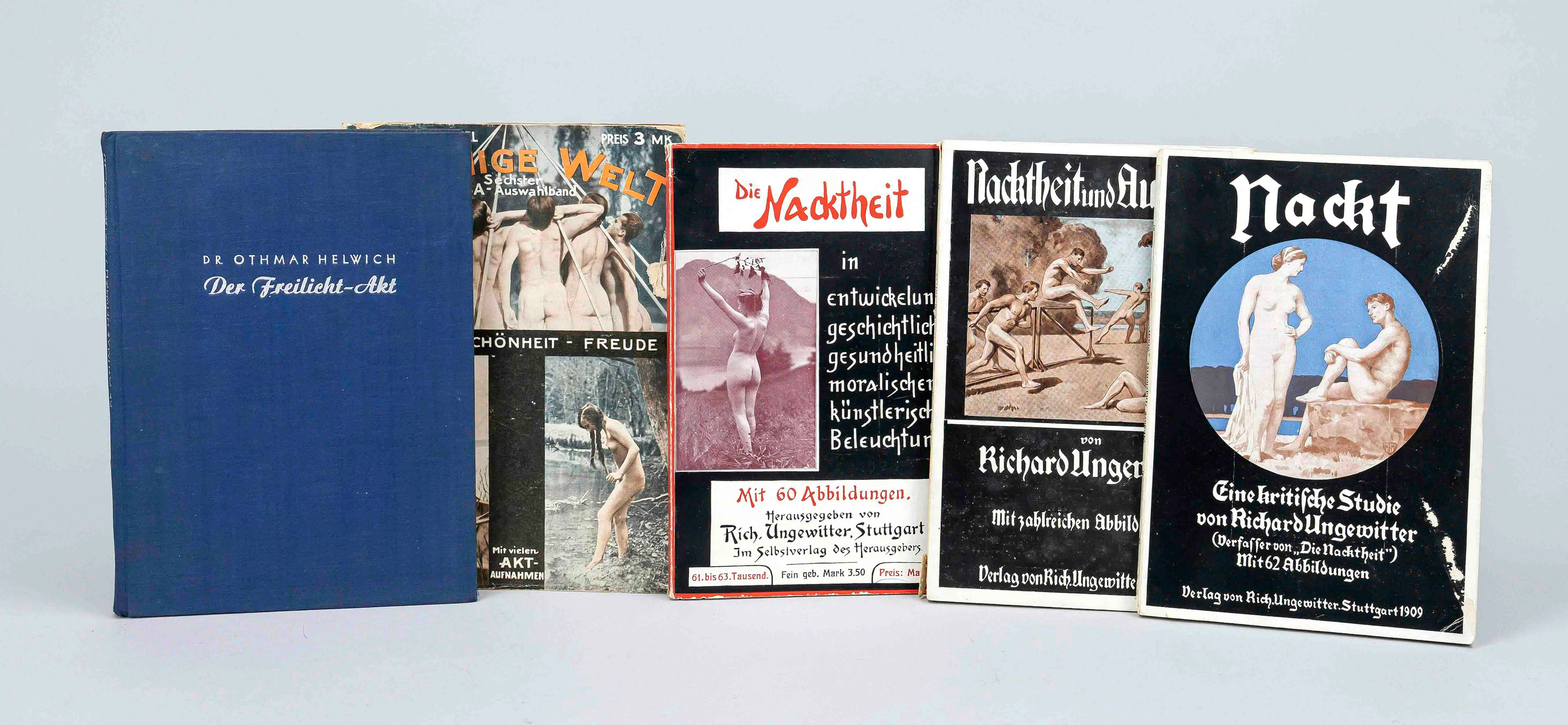 5 Bücher zum Thema FKK bzw. Freik