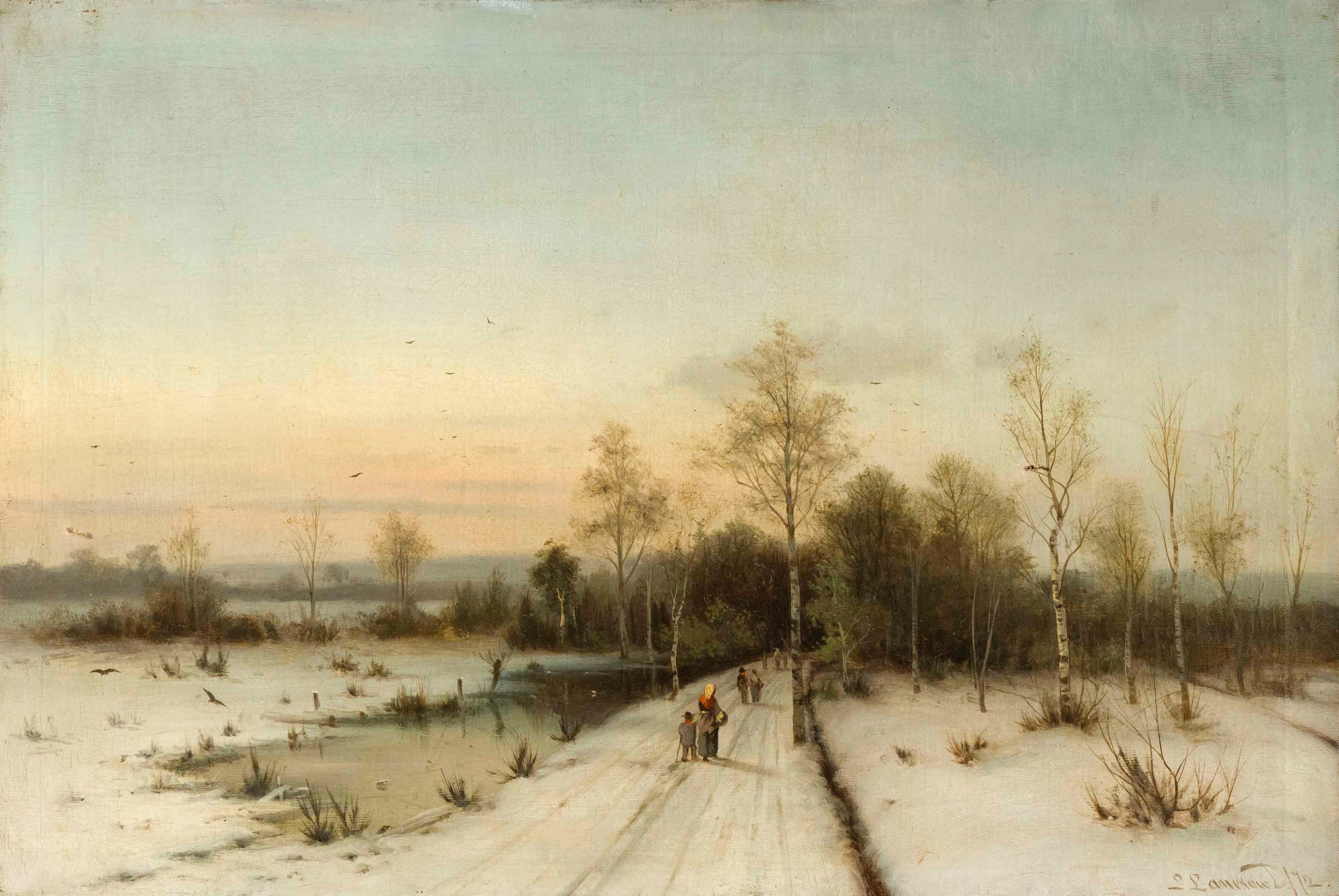 Ludwig Lanckow (1845-1908), Maler