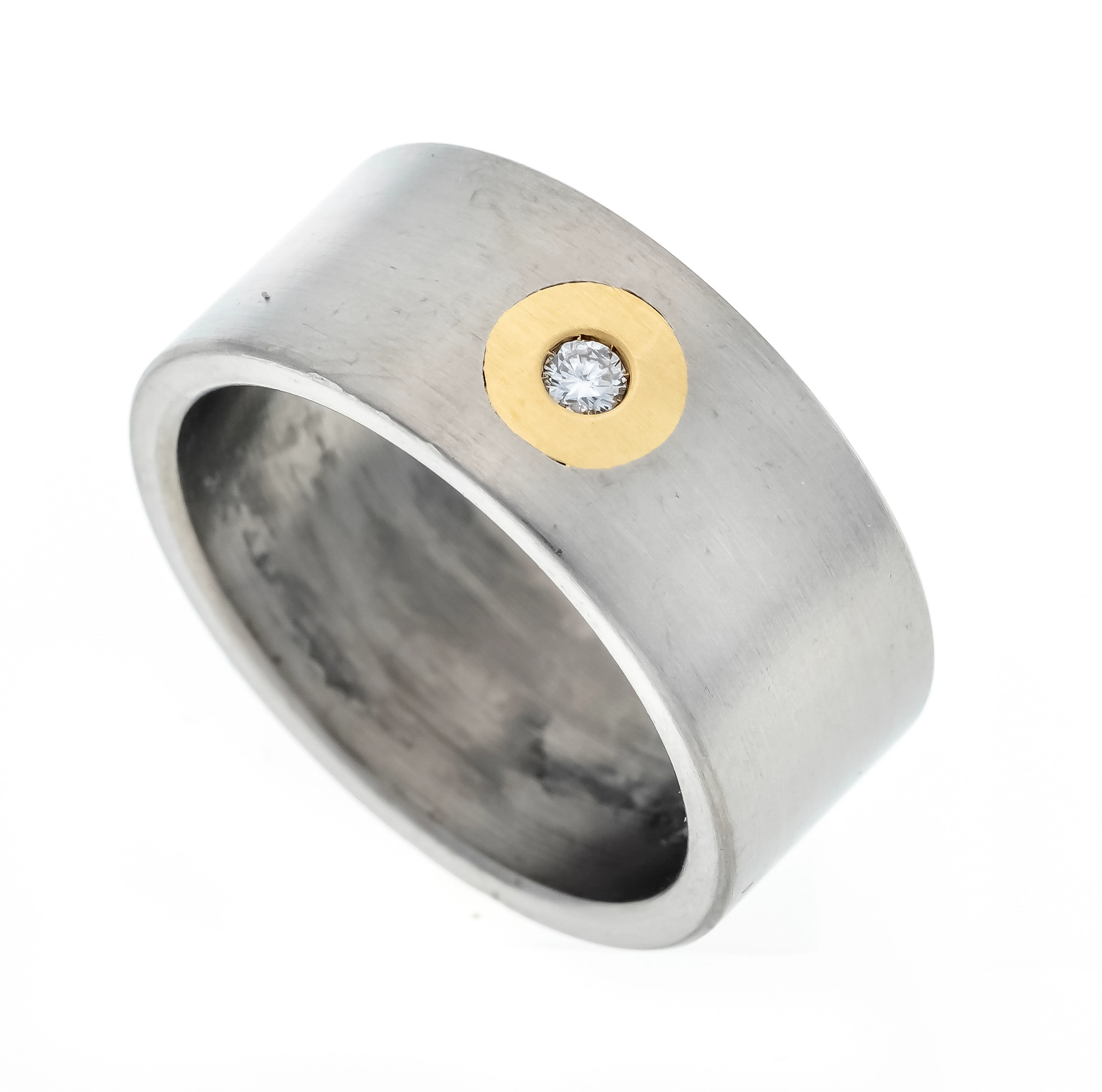 Titan-Brillant-Ring, ein Brillant