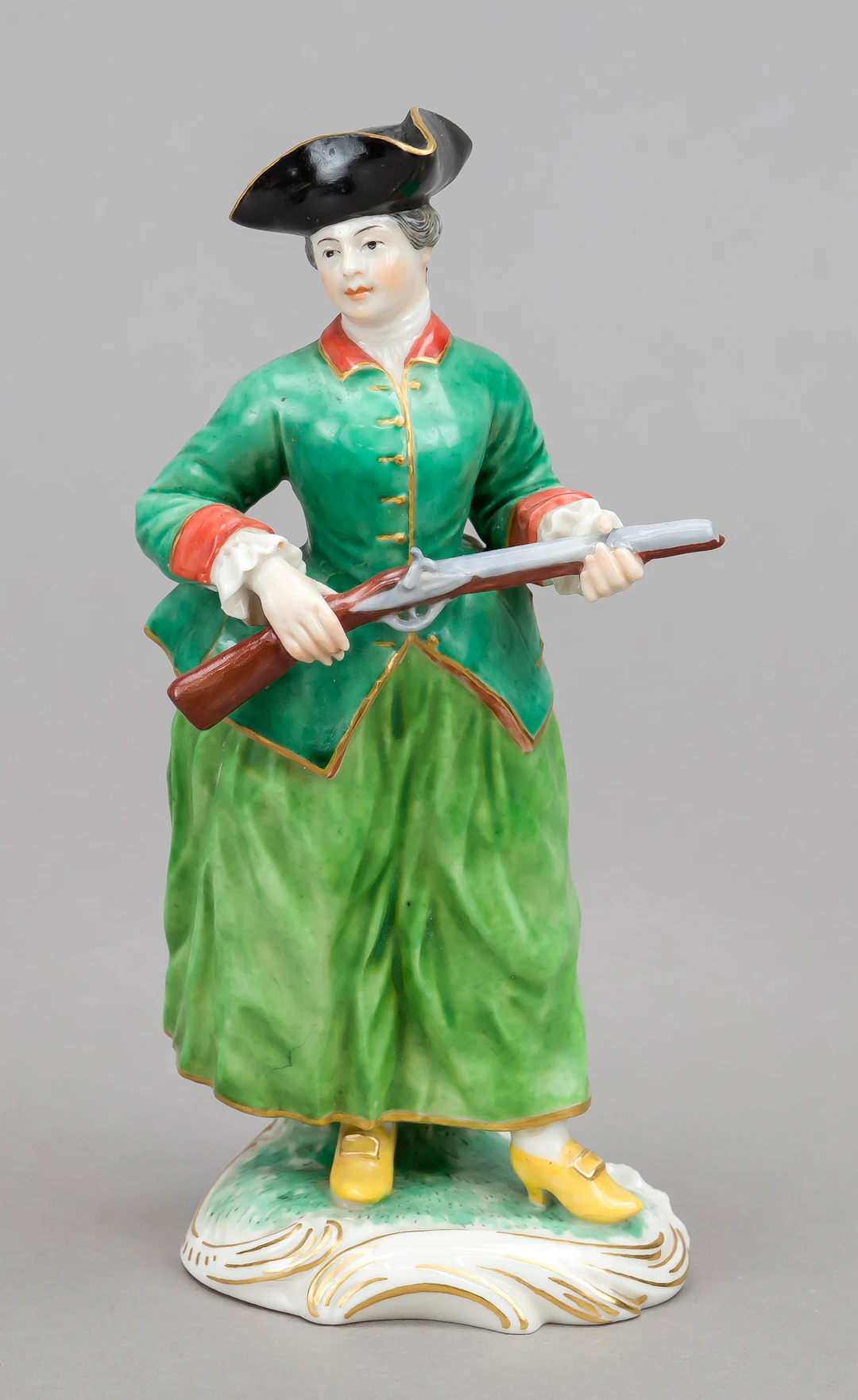 Jägerin mit Flinte, Nymphenburg