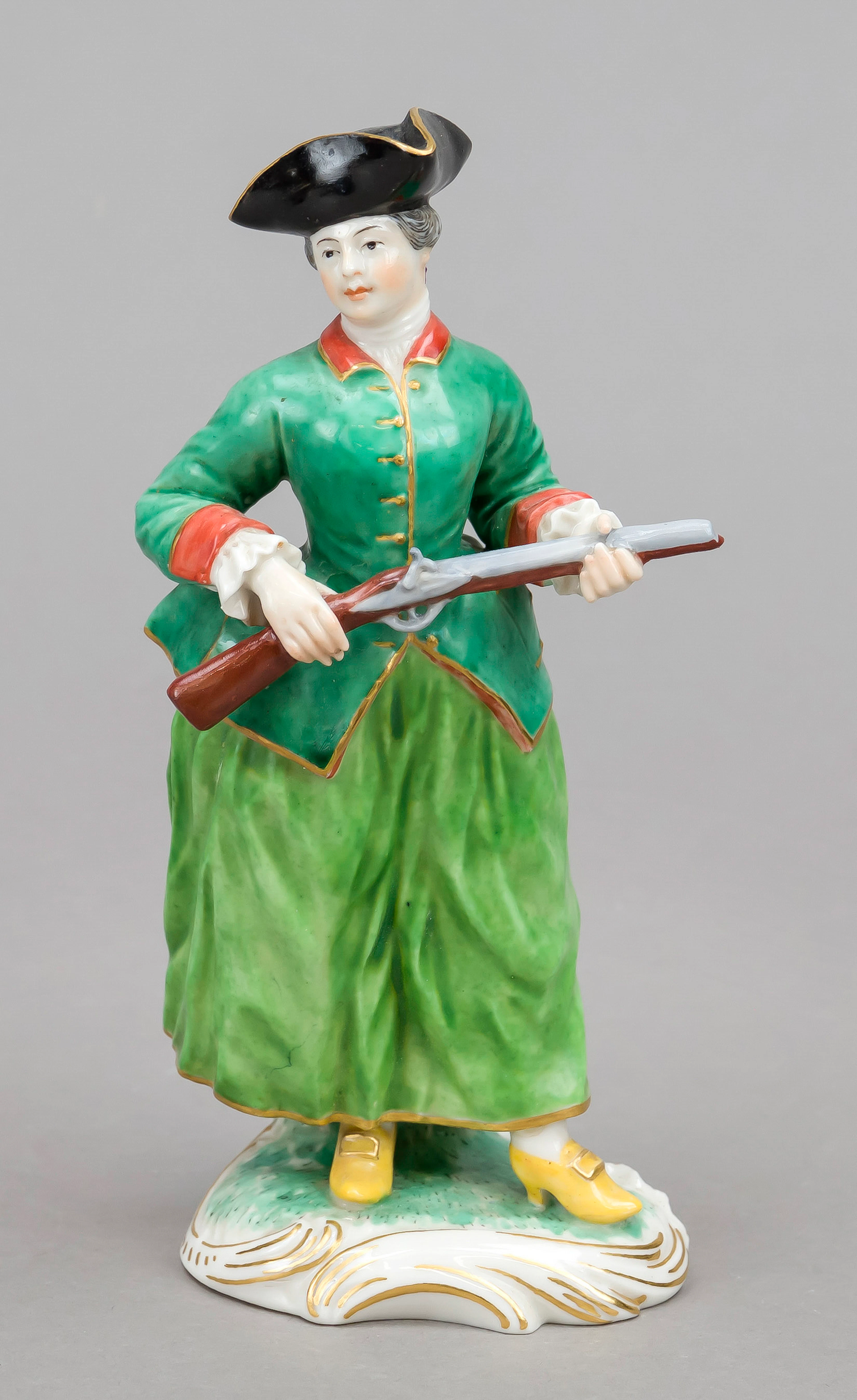 Jägerin mit Flinte, Nymphenburg