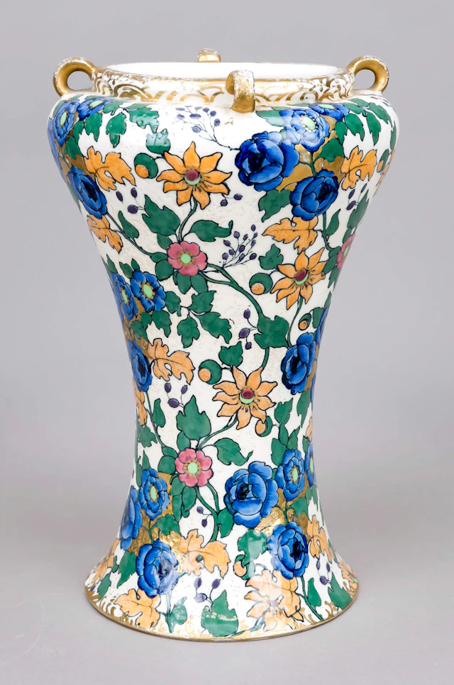 Jugendstil Vase, Ernst Wahliss, T