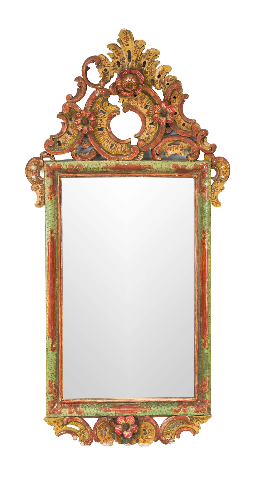 Wandspiegel im Barockstil, 20. Jh