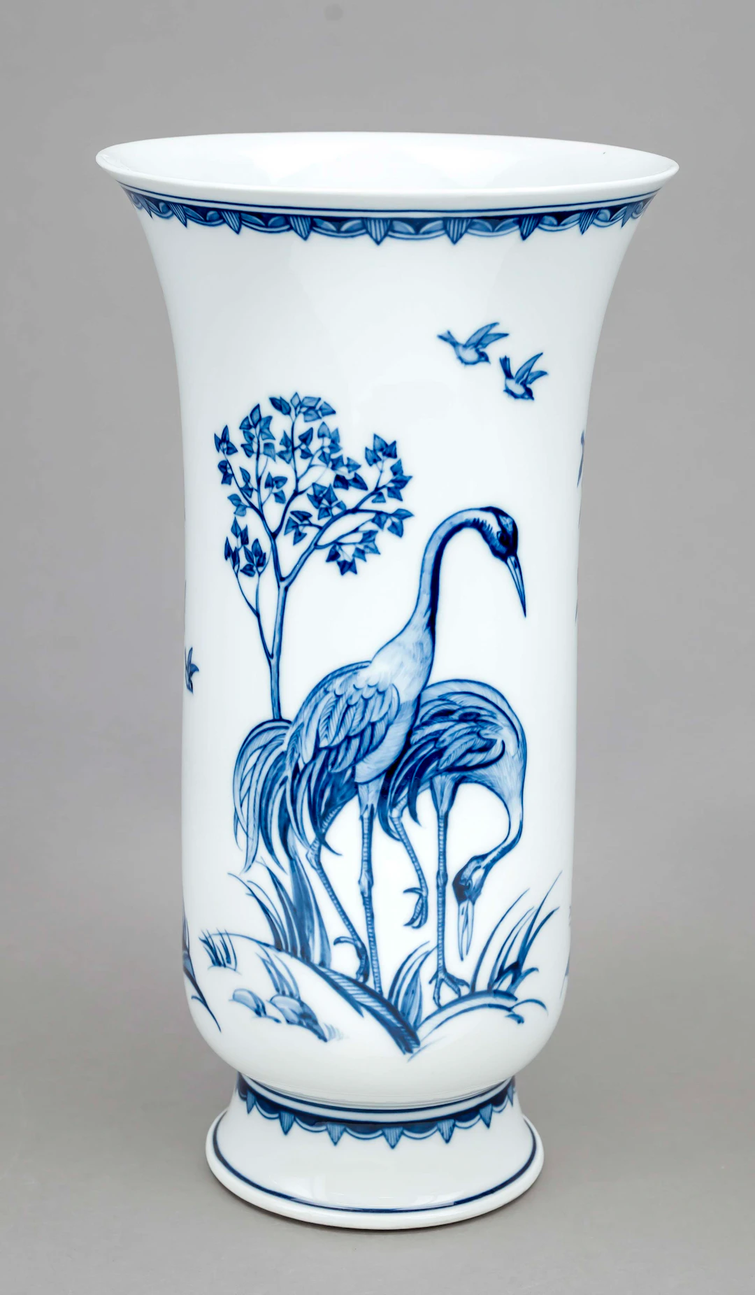 Große Art Déco-Vase, Meissen, Mar