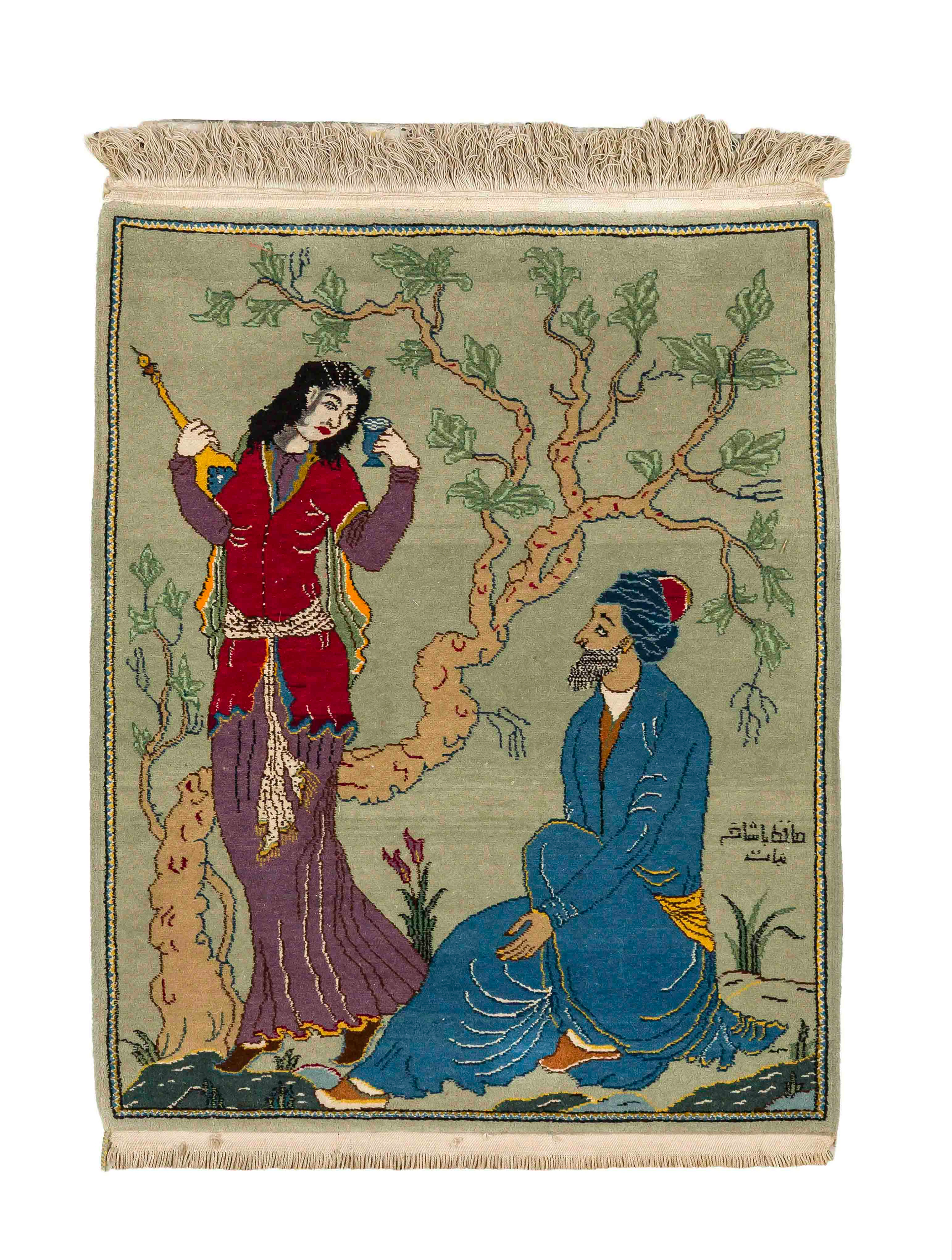 Bildteppich, Iran, 20. Jhd. leich