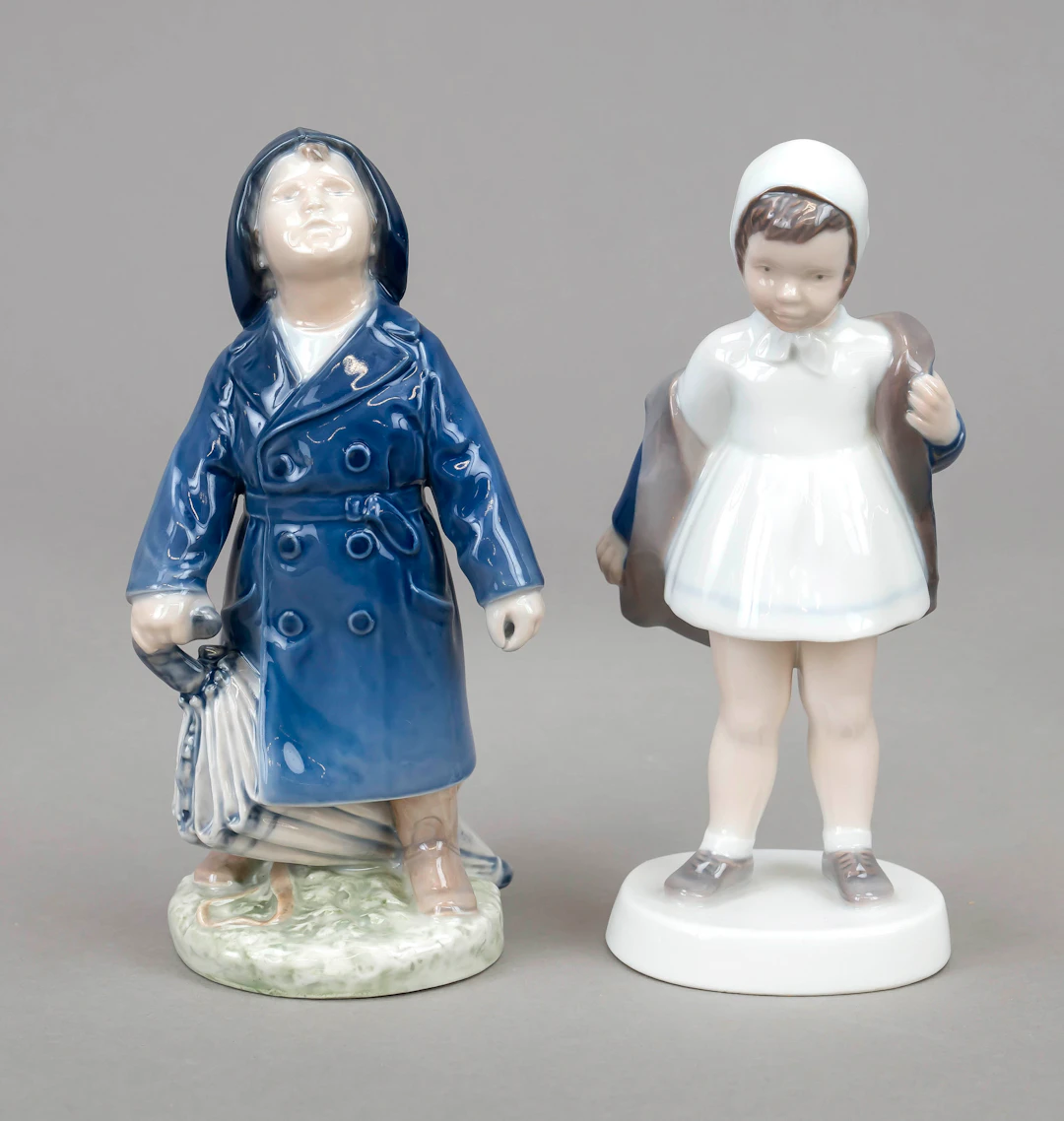 Zwei Kinderfiguren, Royal Copenha