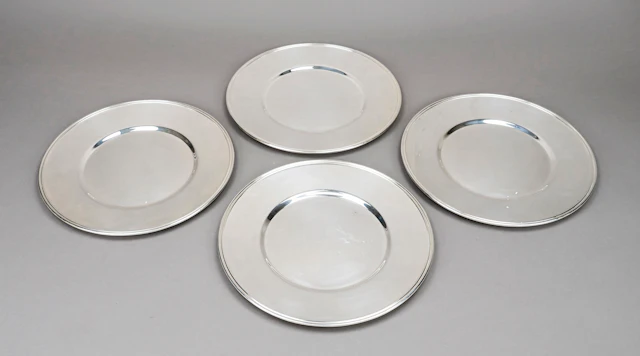 Vier Platzteller, Deutsch, 2. H.
