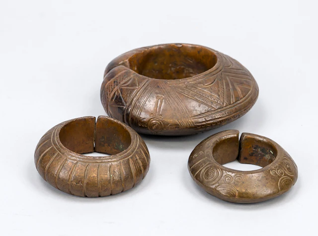 3 Manillen, Afrika 19./20. Jh., K