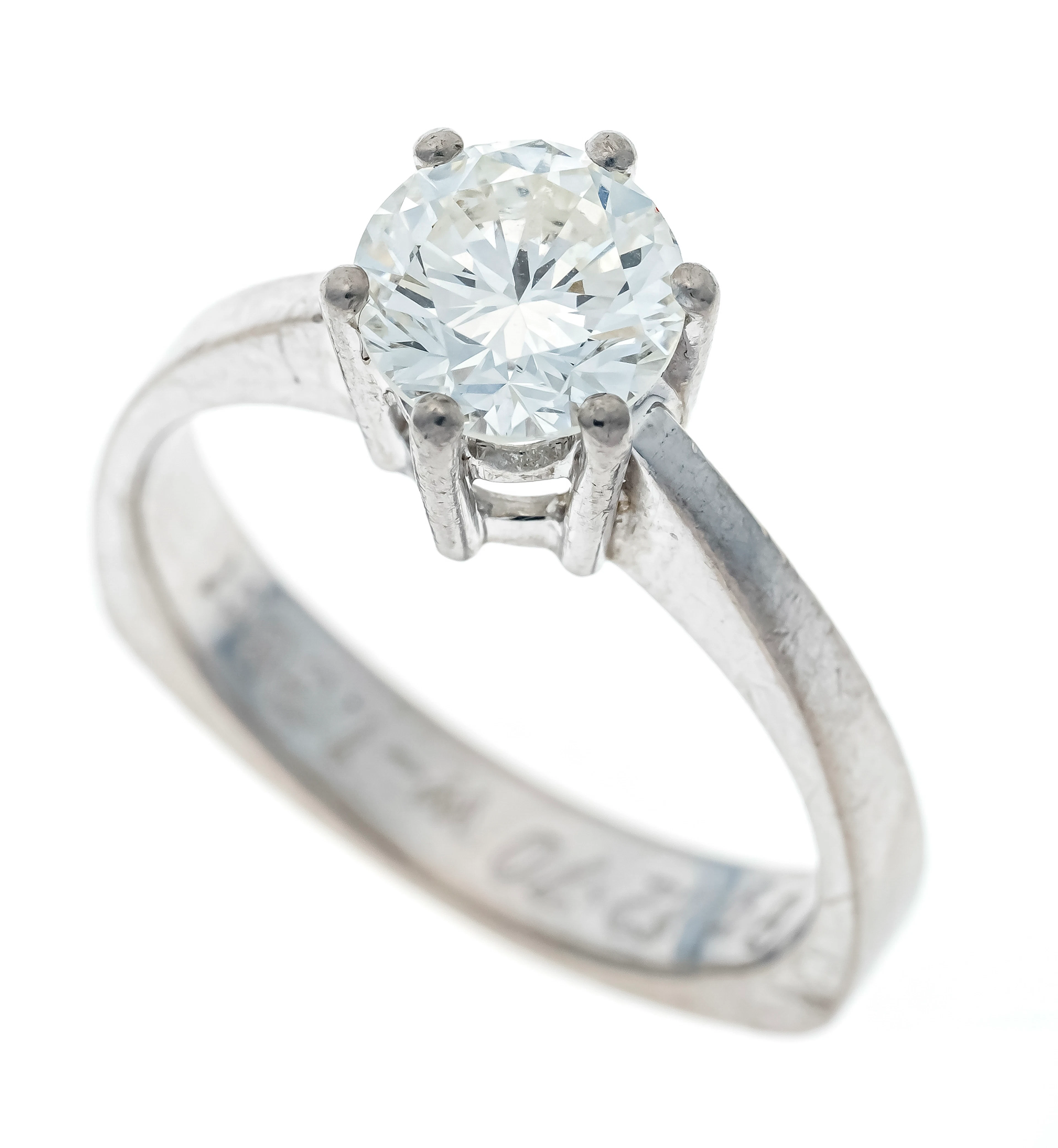 Solitär Brillant-Ring WG 750/000