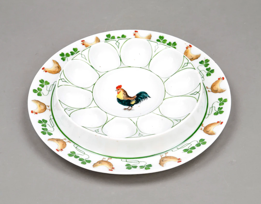 Eierteller, Heinrich Baensch, Let