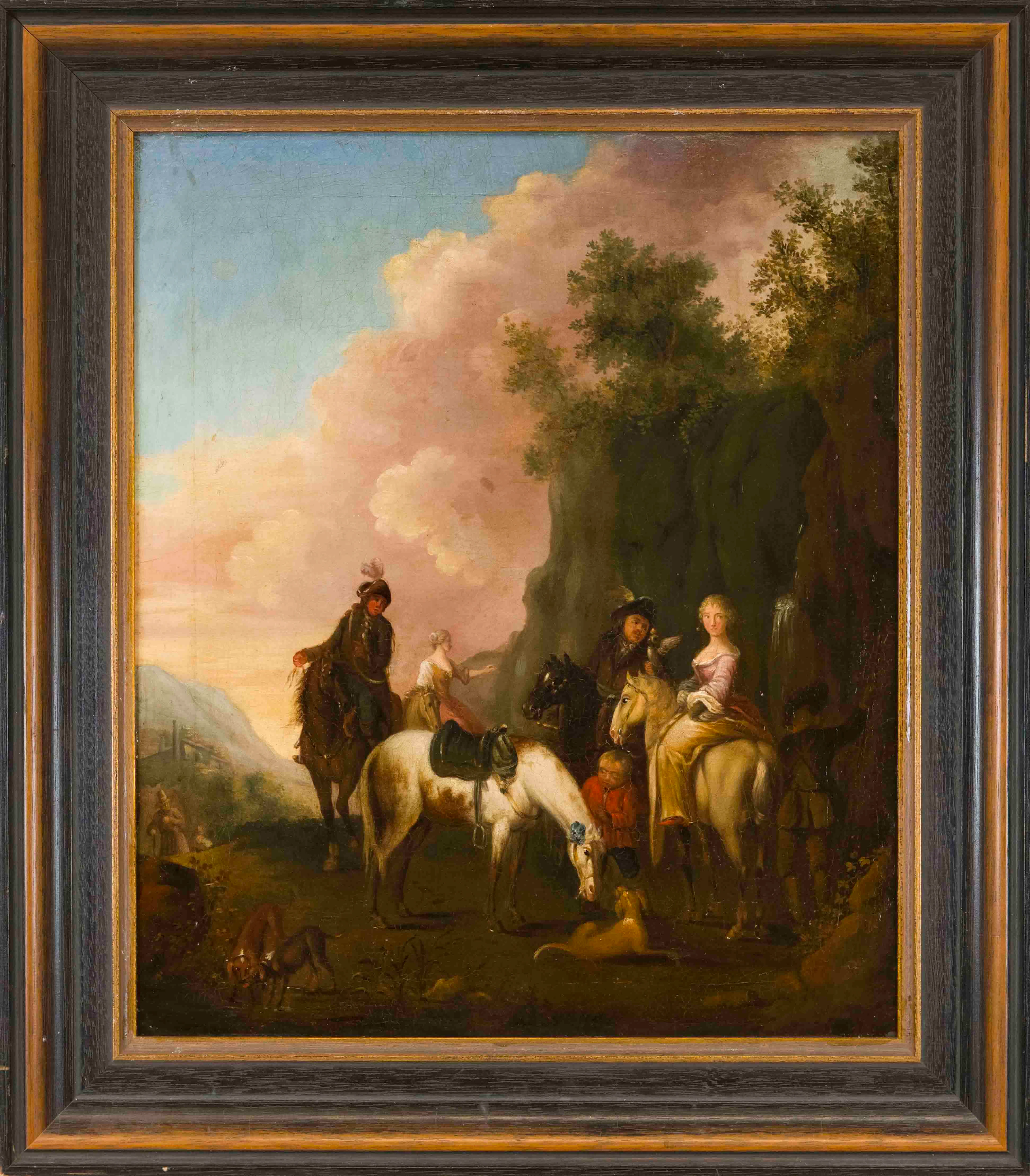 Deutscher Maler 1. H. 18. Jh., hö