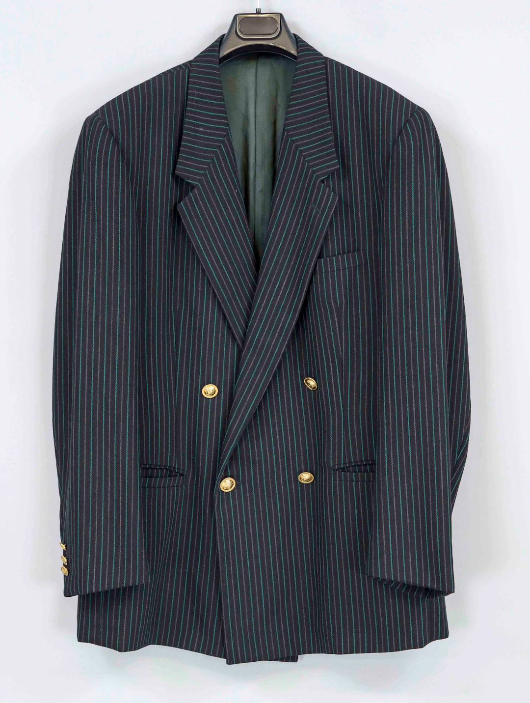 Versace, Vintage Blazer in Schwar