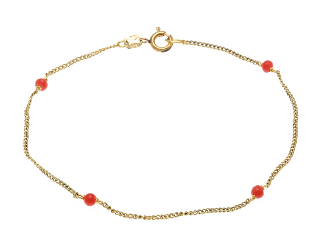 Korallen-Armband GG 333/000 mit 4