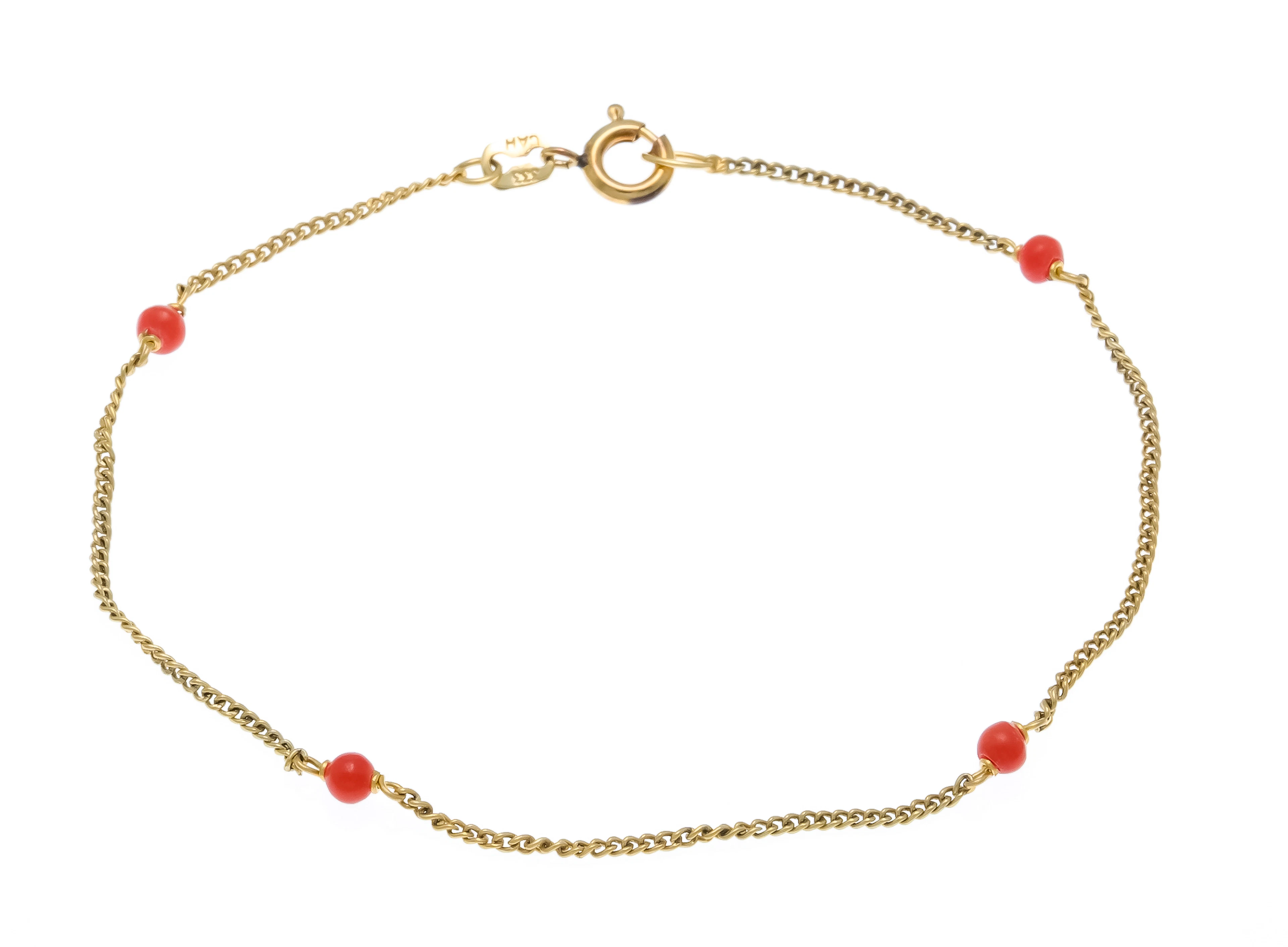Korallen-Armband GG 333/000 mit 4