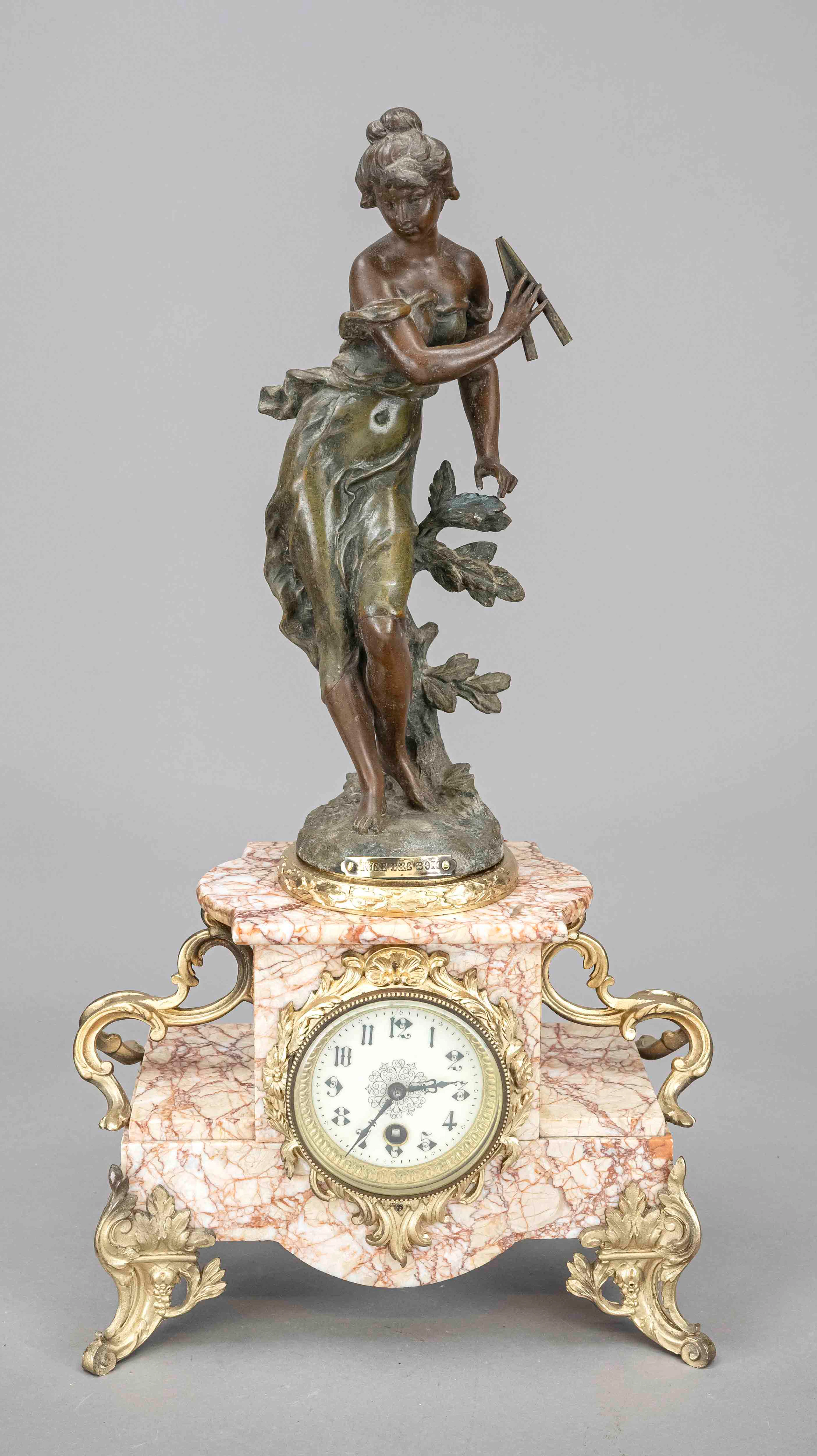 Historismus - Figurenpendule, Fra