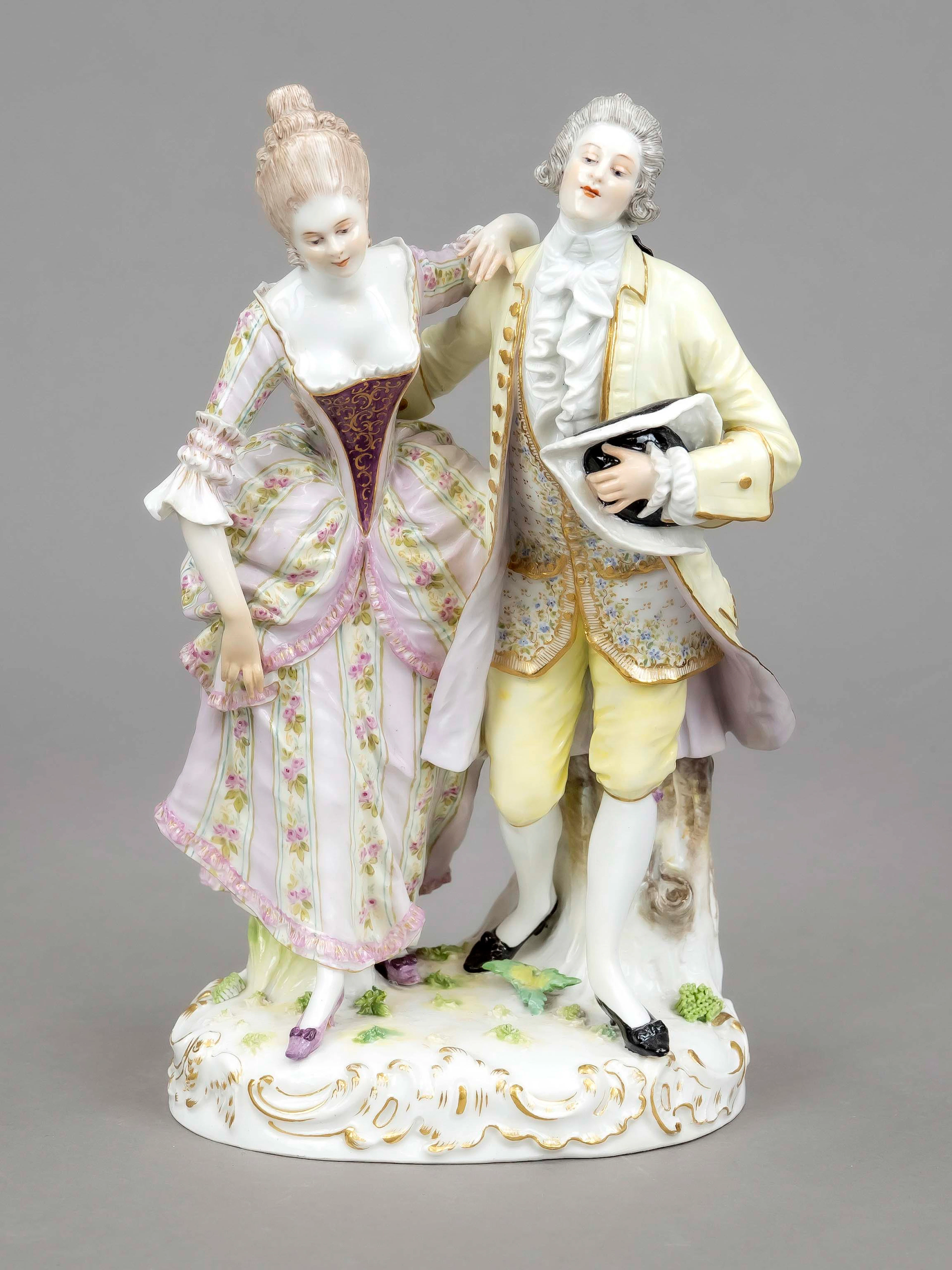 Antritt zum Tanz, Meissen, Knaufs