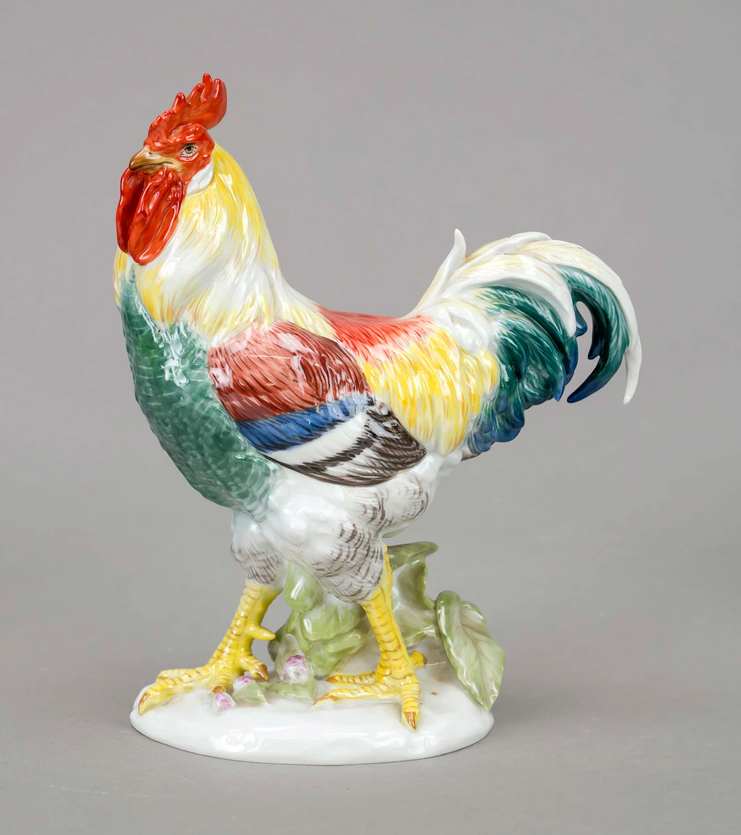 Hahn, Meissen, Marke ab 1980, 1.