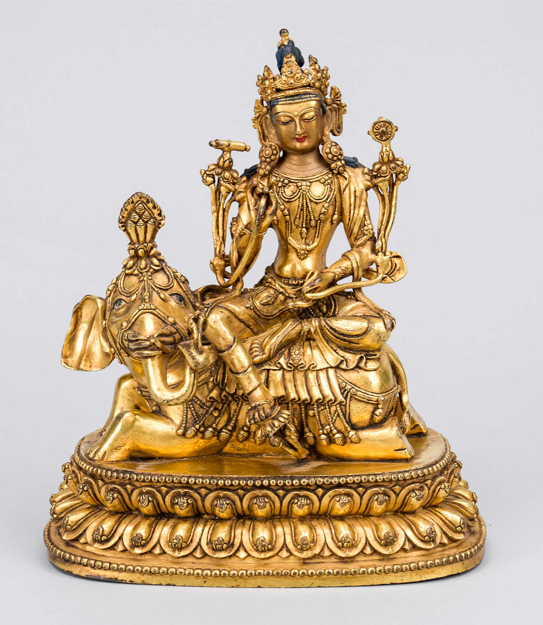Samantabhadra auf einem Elefanten