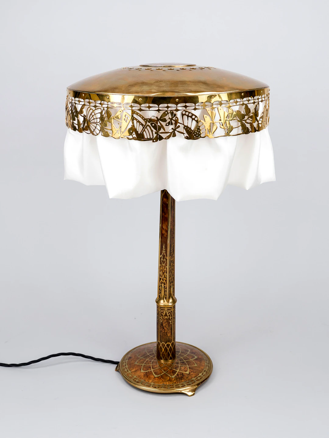 Jugendstil-Tischlampe von Erhard