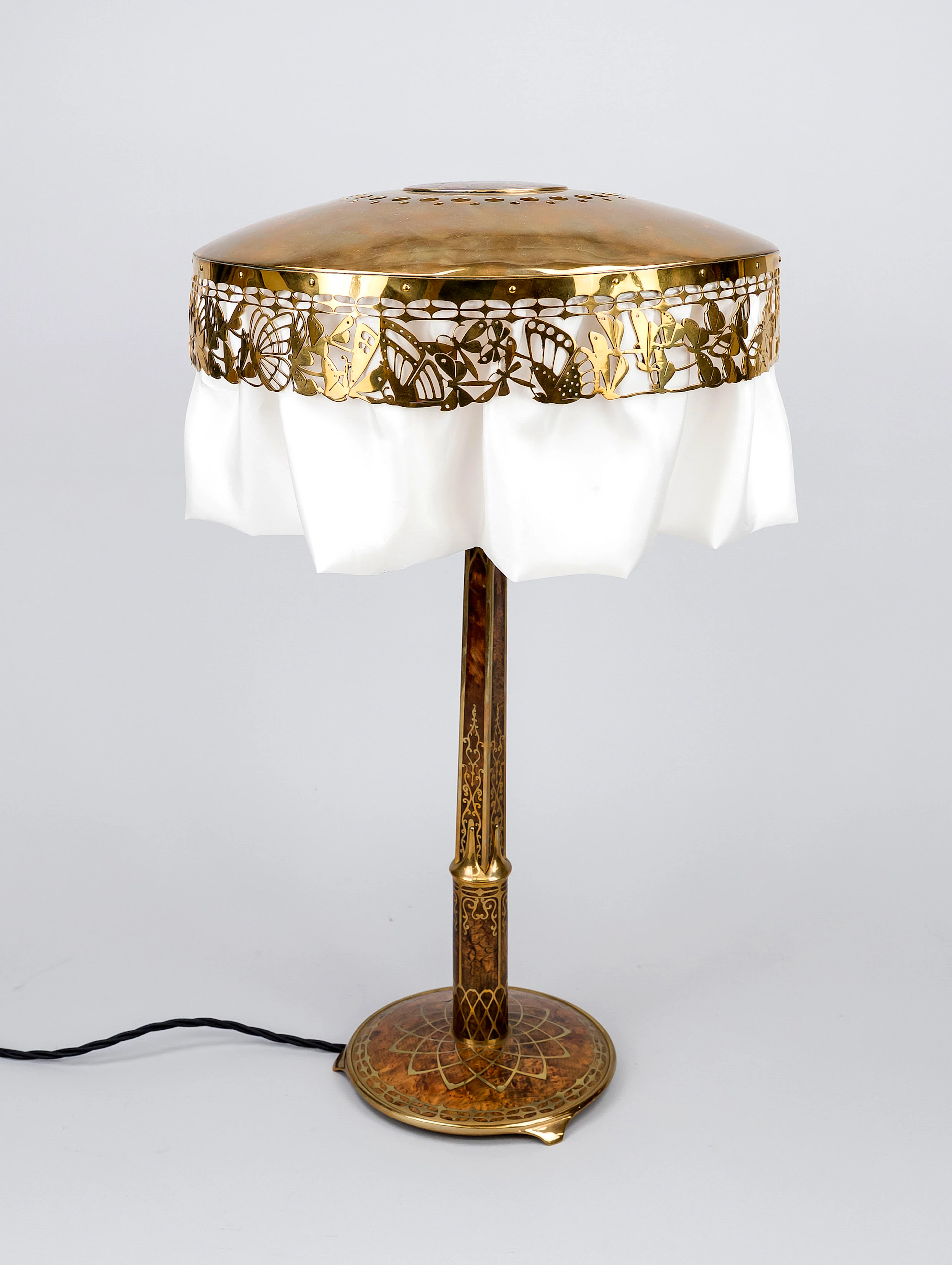 Jugendstil-Tischlampe von Erhard