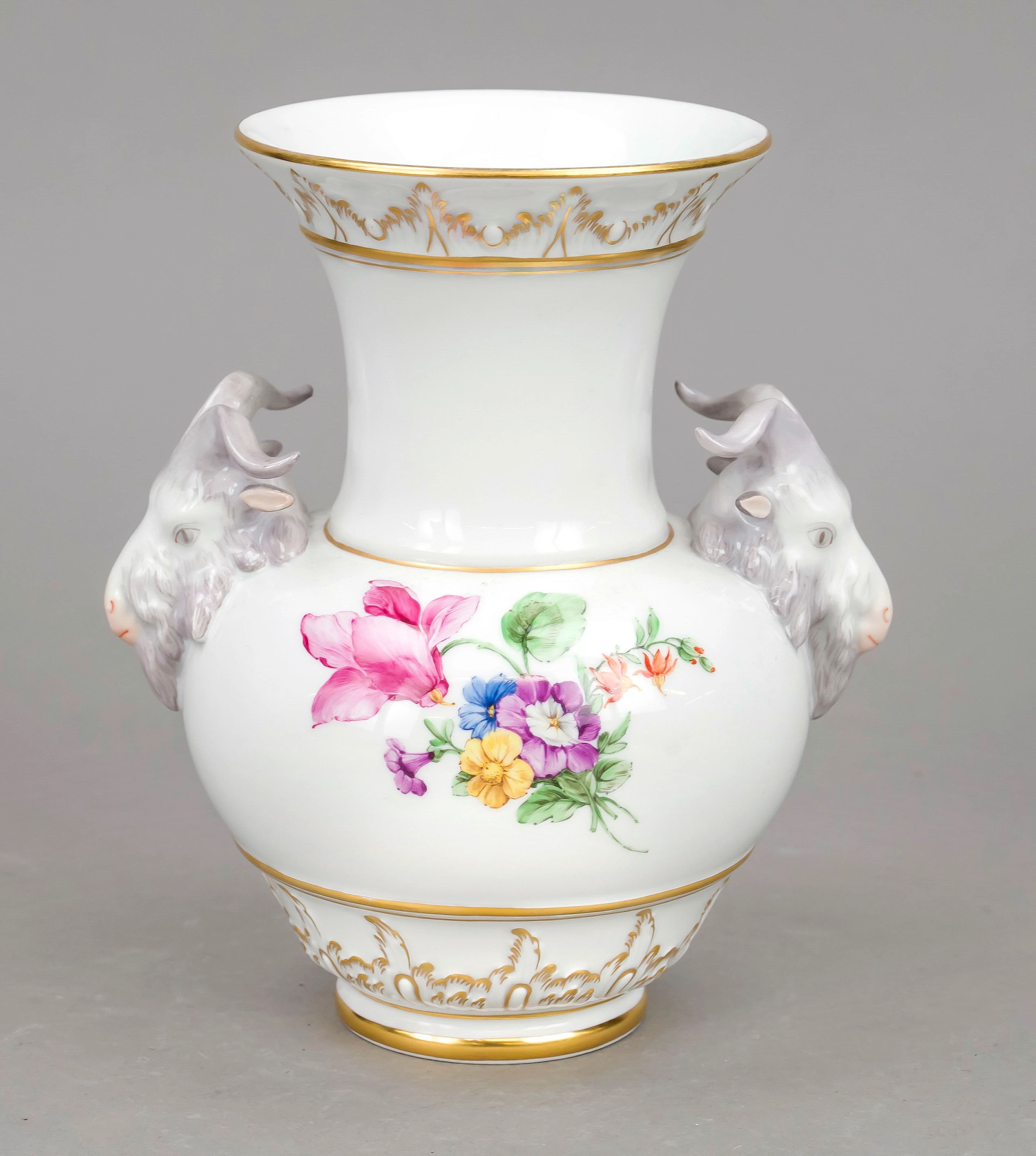 Bockskopfvase, KPM Berlin, Marke