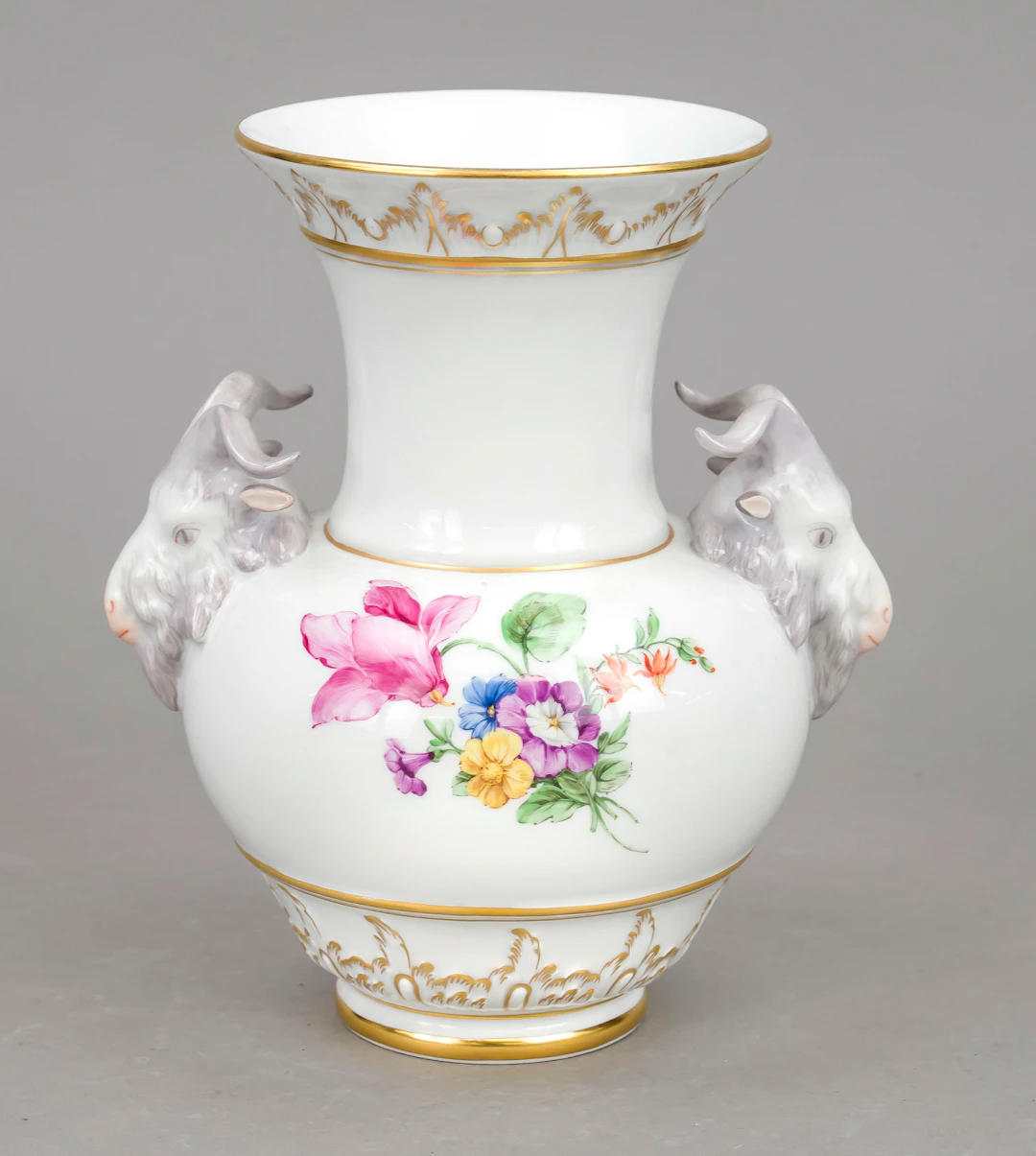 Bockskopfvase, KPM Berlin, Marke