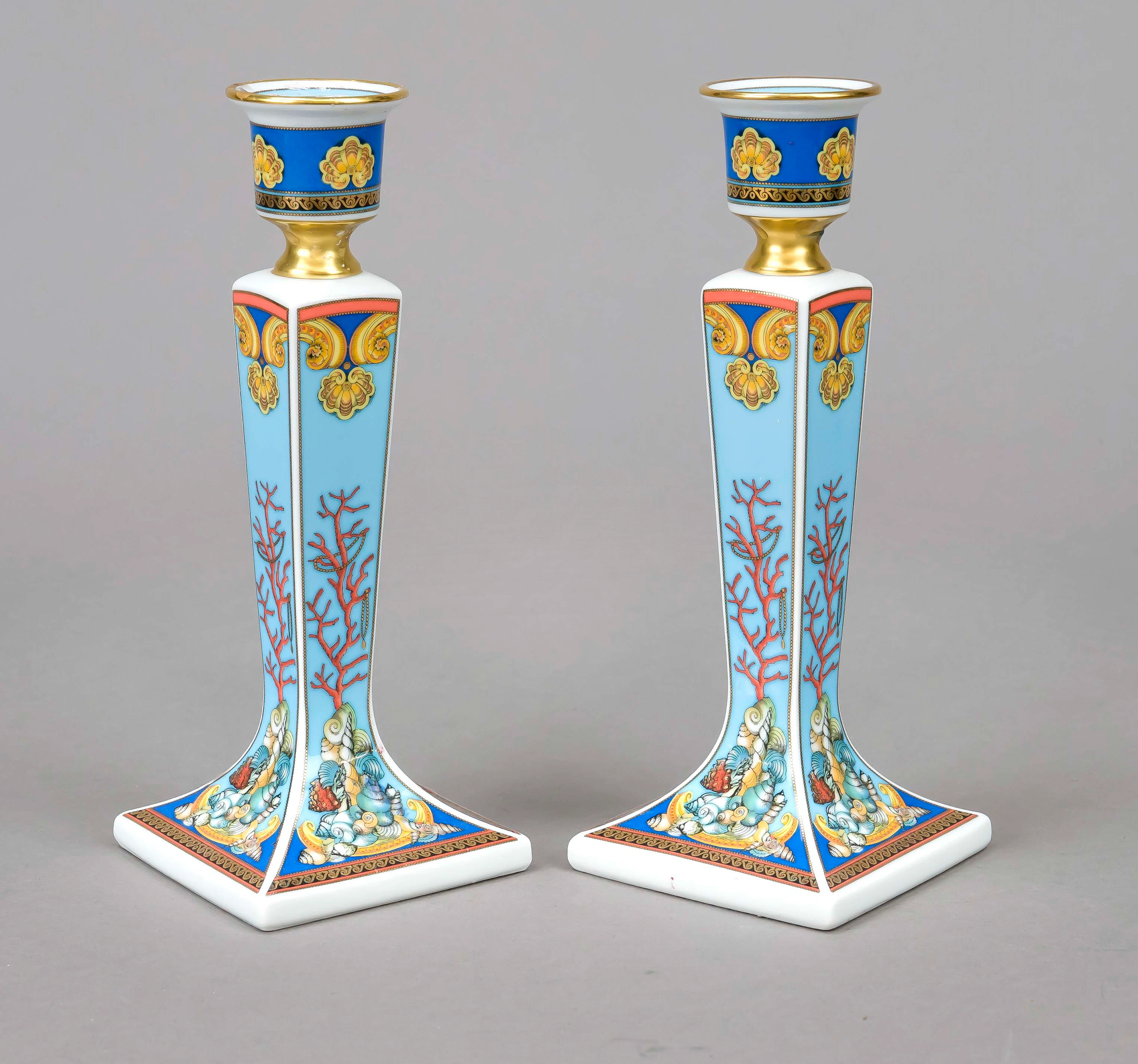2 Kerzenleuchter, Rosenthal meet