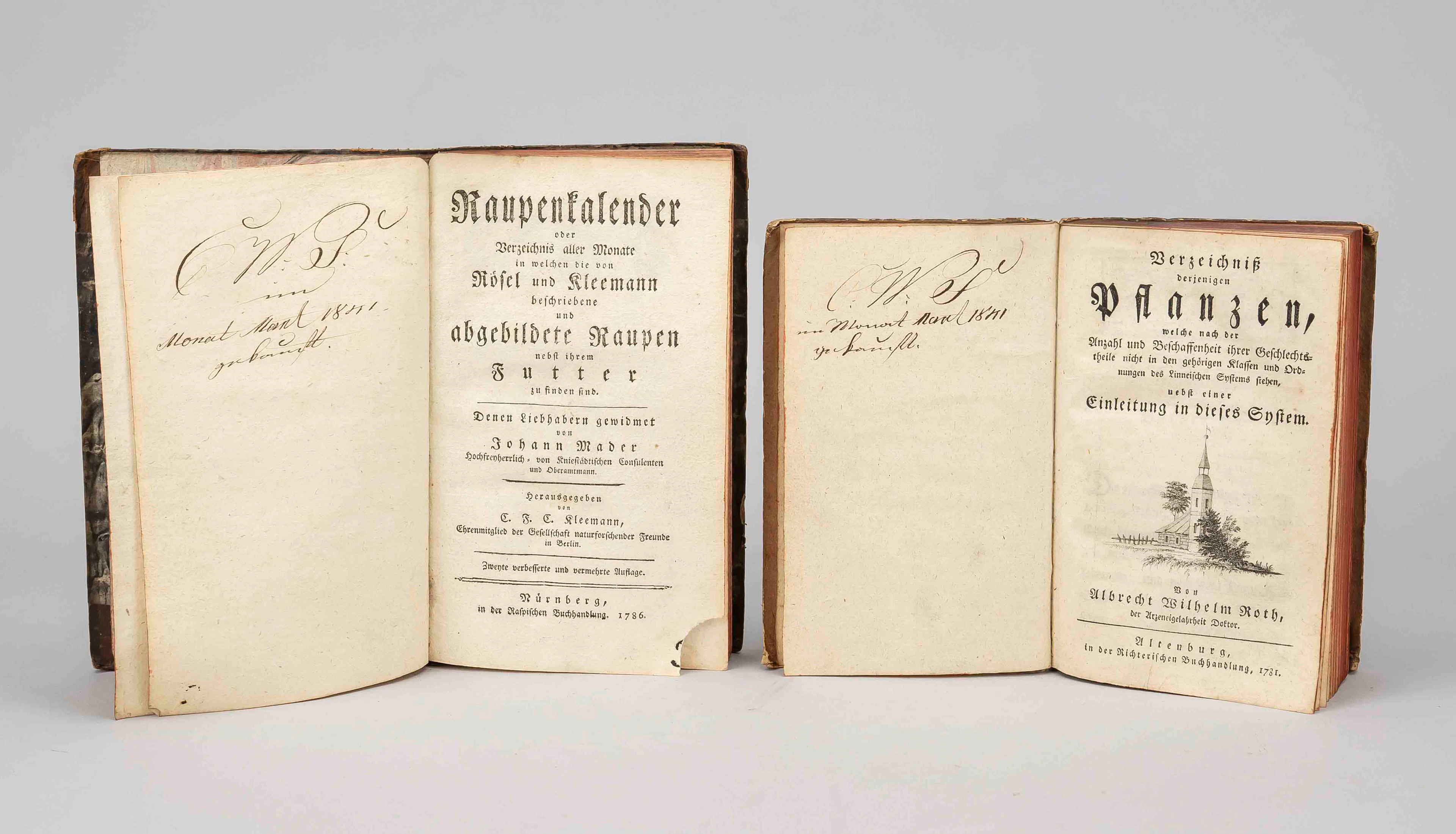 2 seltene Bücher zur Natur. 1 x ''