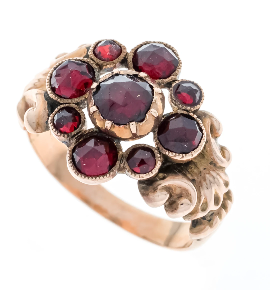 Granat-Ring, Ringschiene GG 400/0